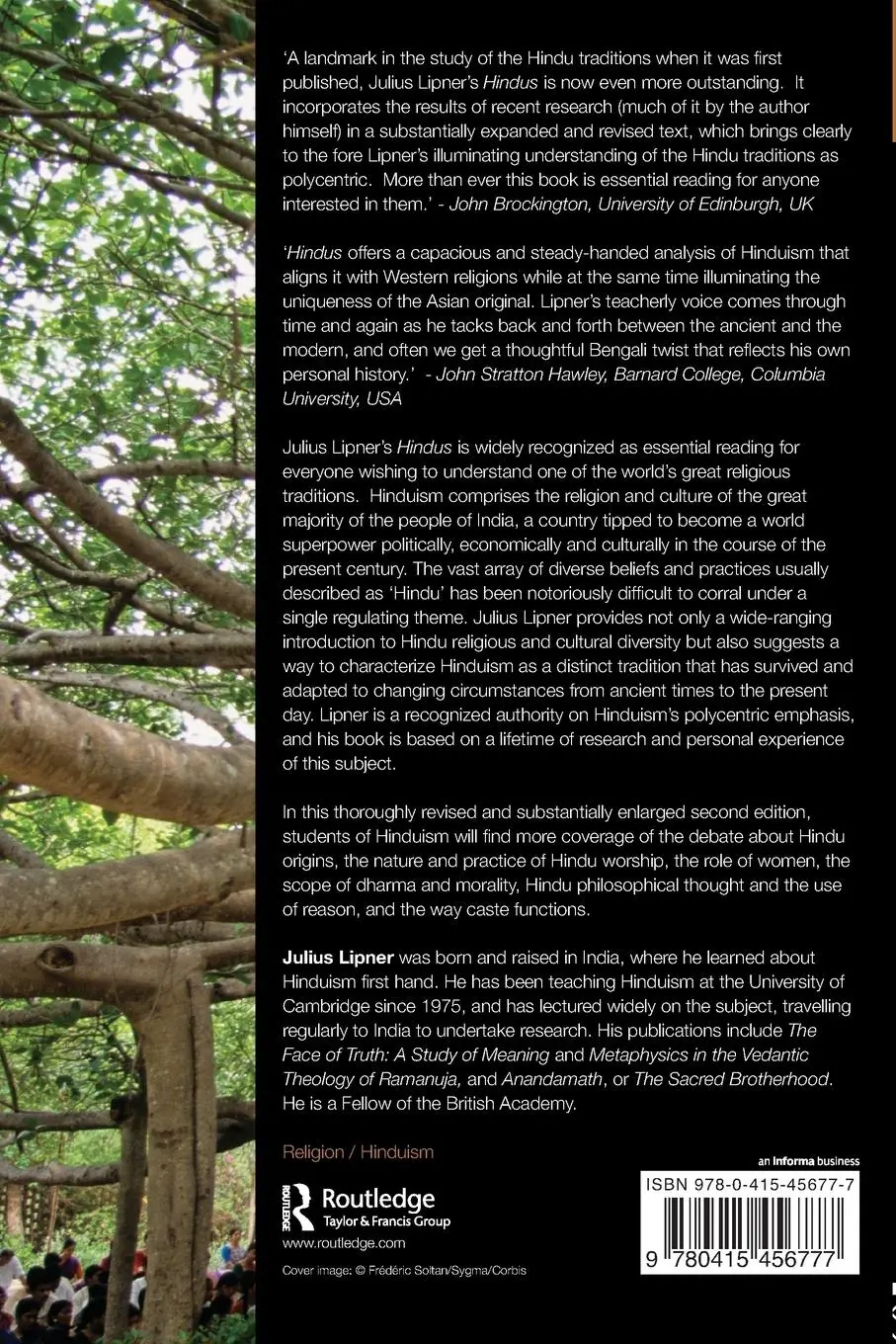 Rückseite: 9780415456777 | Hindus | Their Religious Beliefs and Practices | Julius Lipner | Buch