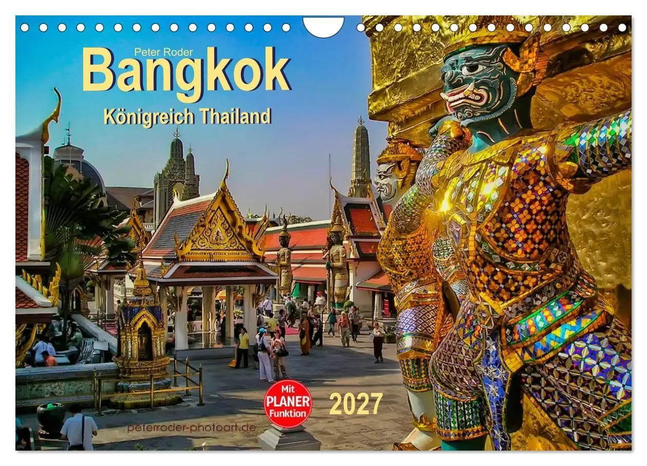 Cover: 9783569916777 | Bangkok - Königreich Thailand (Wandkalender 2027 DIN A4 quer),...