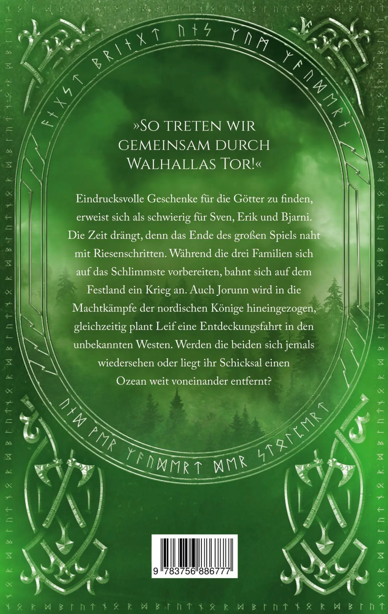 Rückseite: 9783756886777 | Nordblut 5 | Ferne Gezeiten | Mira Valentin | Taschenbuch | 408 S.