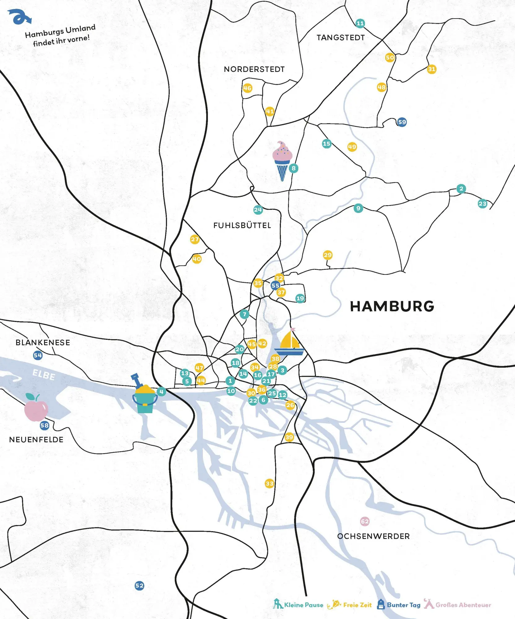 Bild: 9783770026777 | Glückszeit für Familien - Hamburg | Tanja Breukelchen | Taschenbuch