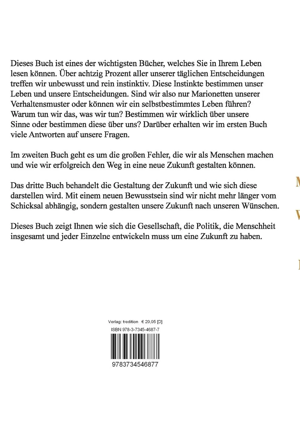 Rückseite: 9783734546877 | Das Buch der Menschen, der Wahrheit und der Klarheit | Ziegenbalg