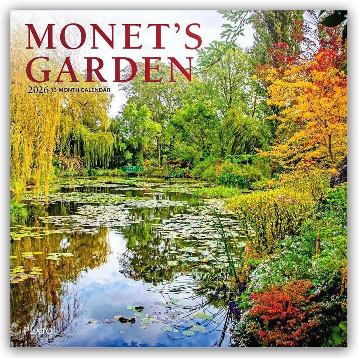 Cover: 9798330706877 | Monet's Garden - Monets Garten 2026 - 16-Monatskalender | Publishers