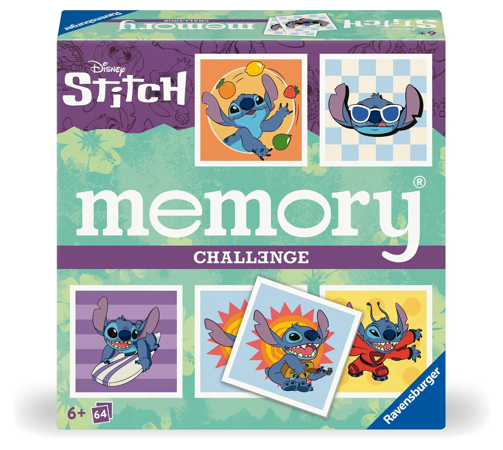 Cover: 4005556246977 | Challenge memory® Disney Stitch - Kinderspiel ab 6 Jahre | Hurter