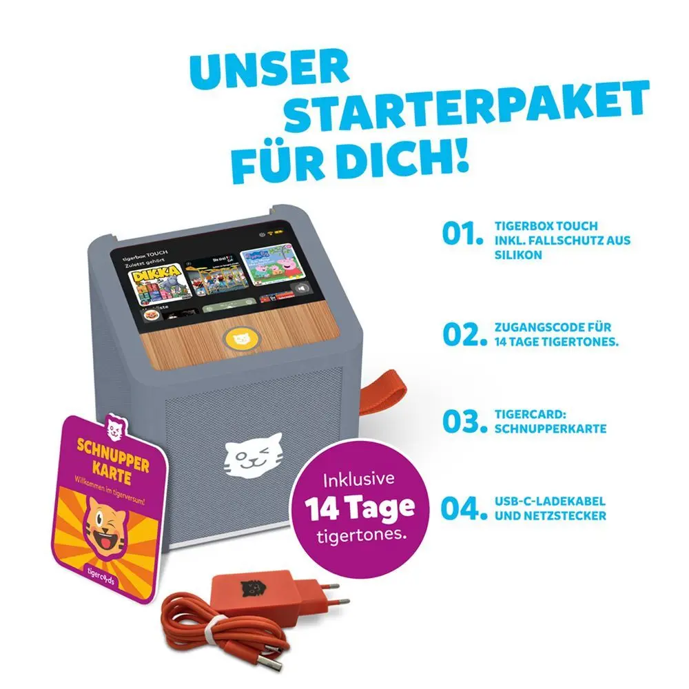 Bild: 4260535486977 | tigerbox TOUCH PLUS (grau) | 2023 | Tiger Media Deutschland GmbH