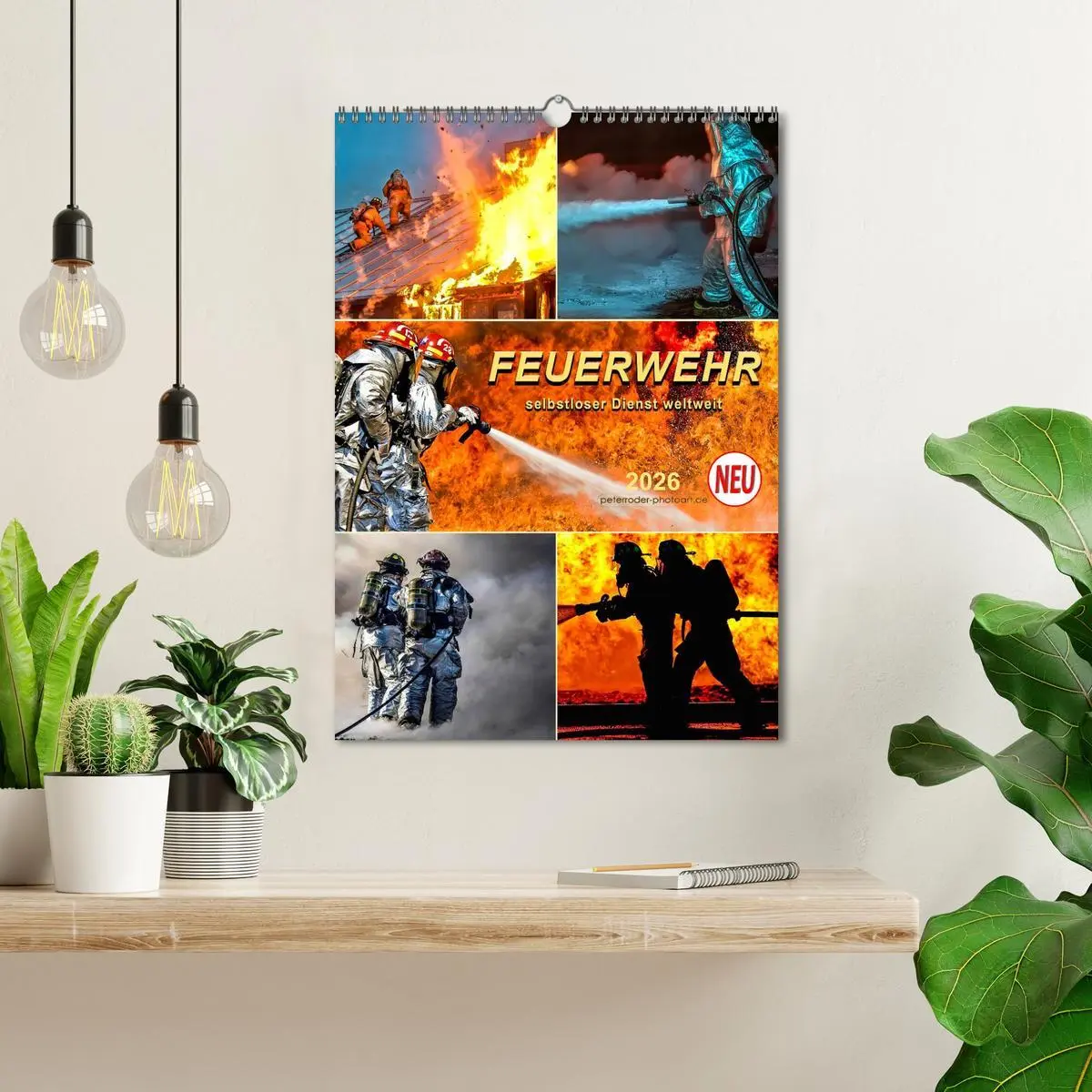 Bild: 9783516426977 | Feuerwehr - selbstloser Dienst weltweit (Wandkalender 2026 DIN A3...