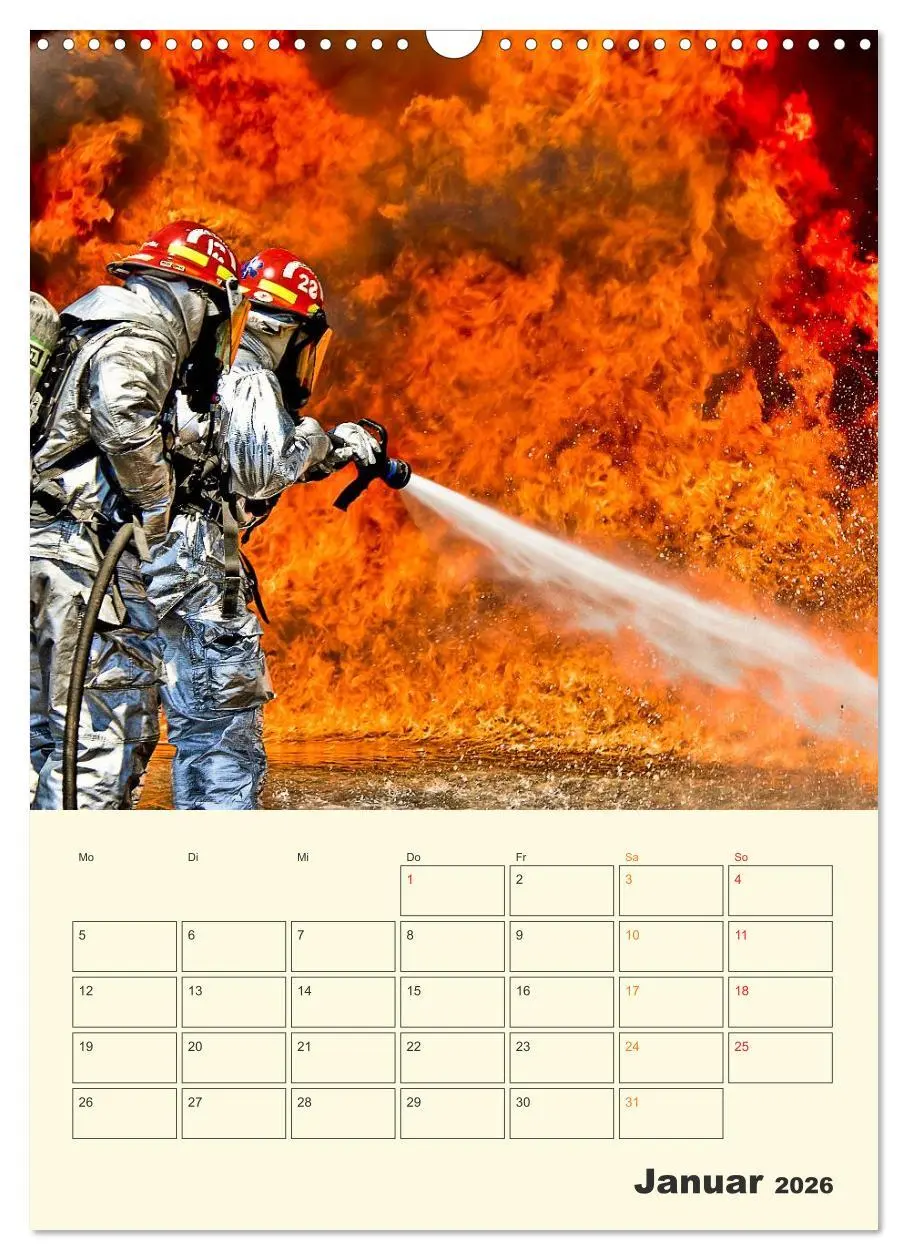 Bild: 9783516426977 | Feuerwehr - selbstloser Dienst weltweit (Wandkalender 2026 DIN A3...