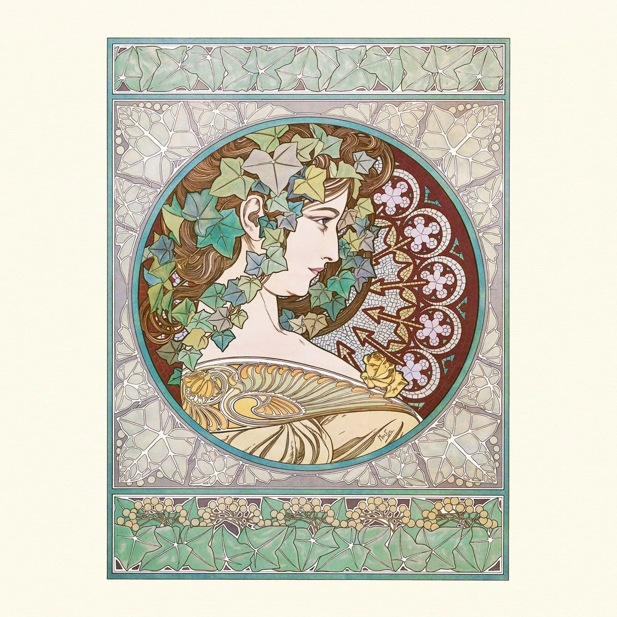 Bild: 9783959296977 | Alphonse Mucha - 2027 | Kalender 2027 | Kalender | Tushita Fine Arts
