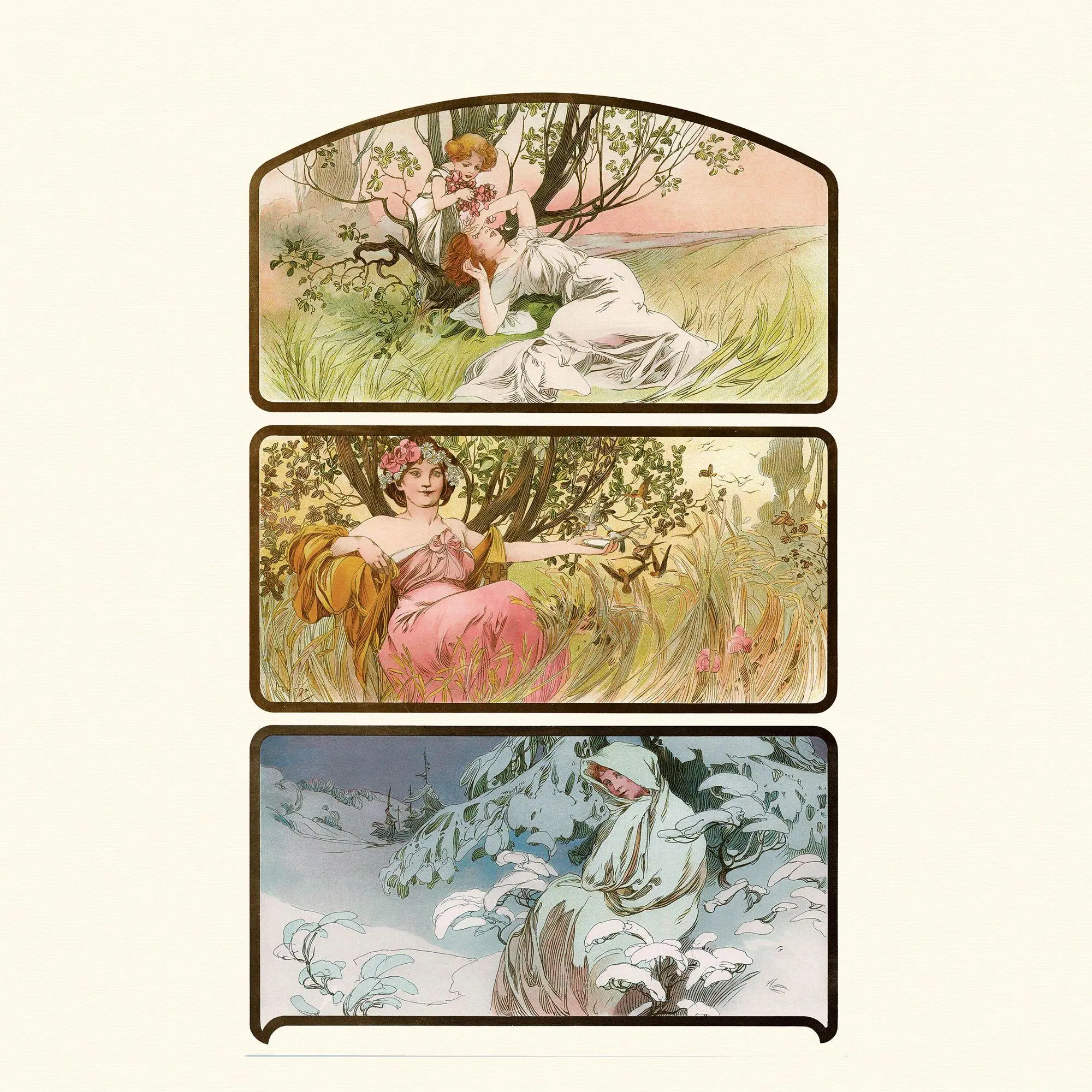 Bild: 9783959296977 | Alphonse Mucha - 2027 | Kalender 2027 | Kalender | Tushita Fine Arts