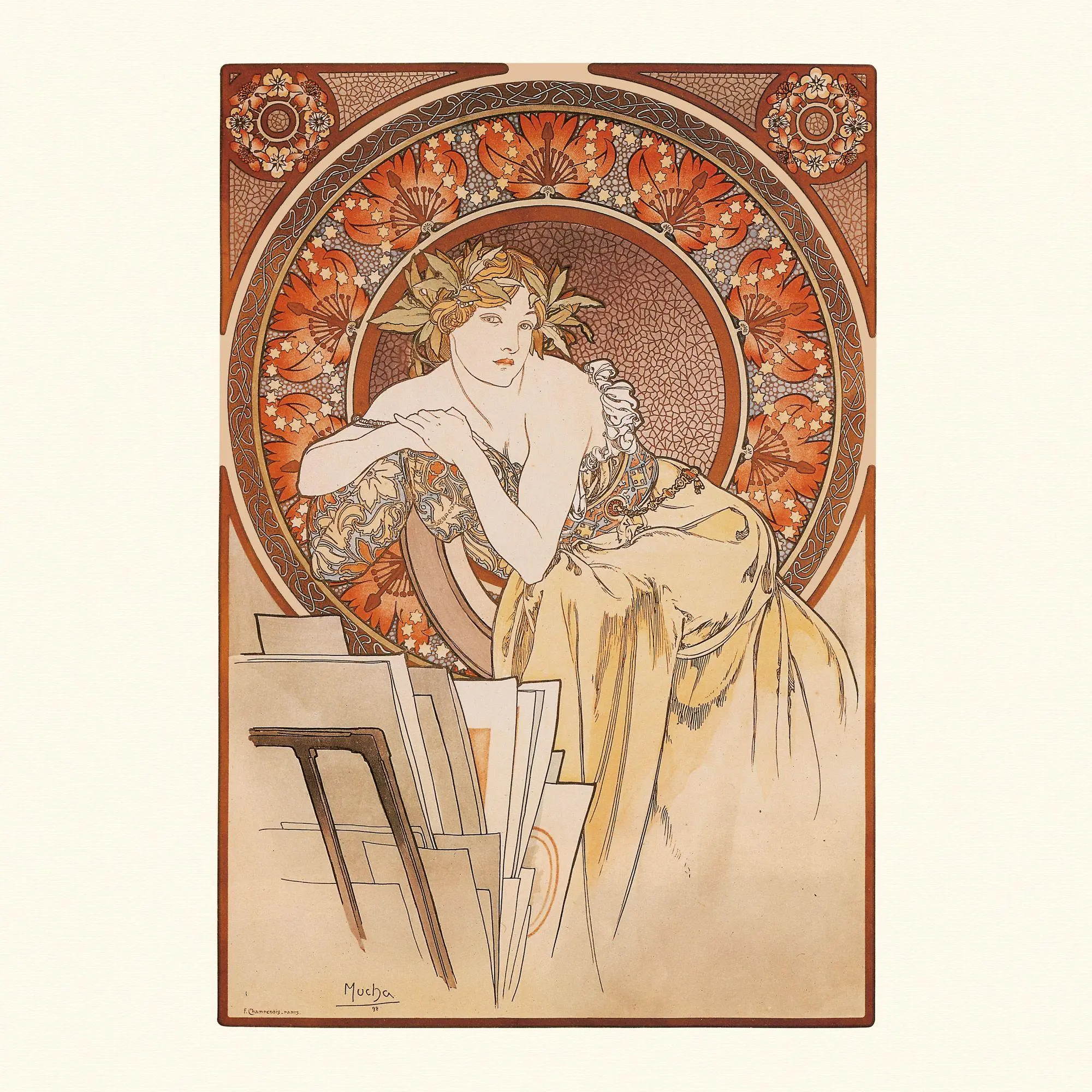 Bild: 9783959296977 | Alphonse Mucha - 2027 | Kalender 2027 | Kalender | Tushita Fine Arts