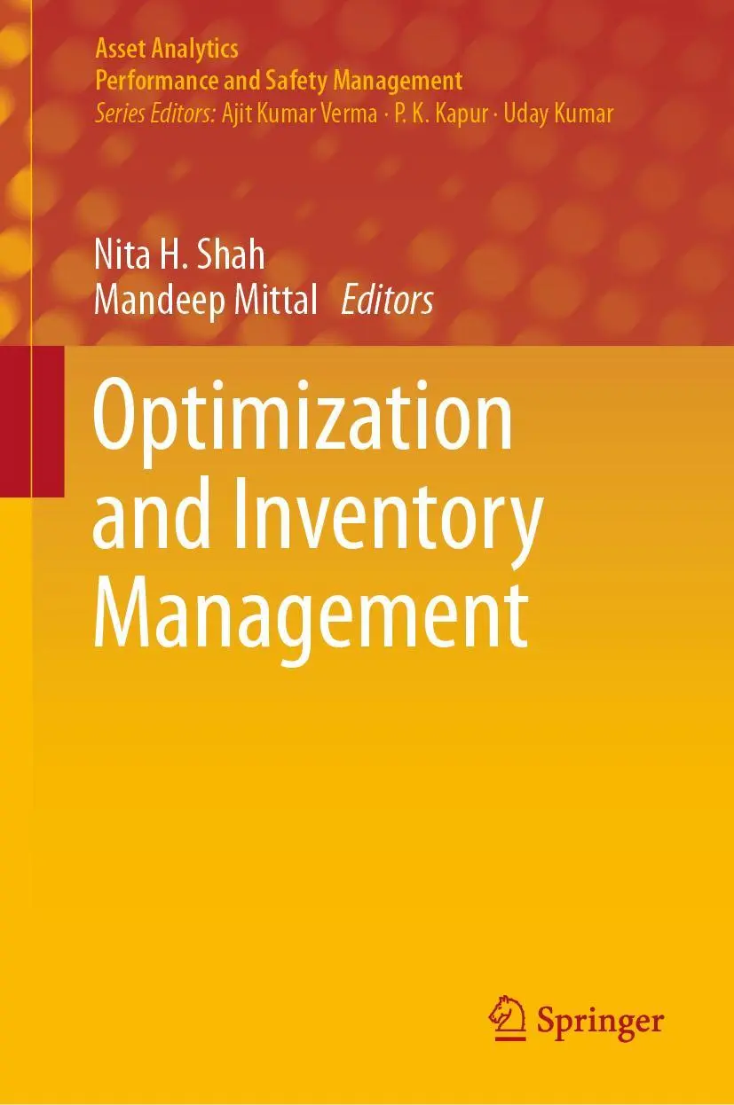 Cover: 9789811396977 | Optimization and Inventory Management | Mandeep Mittal (u. a.) | Buch