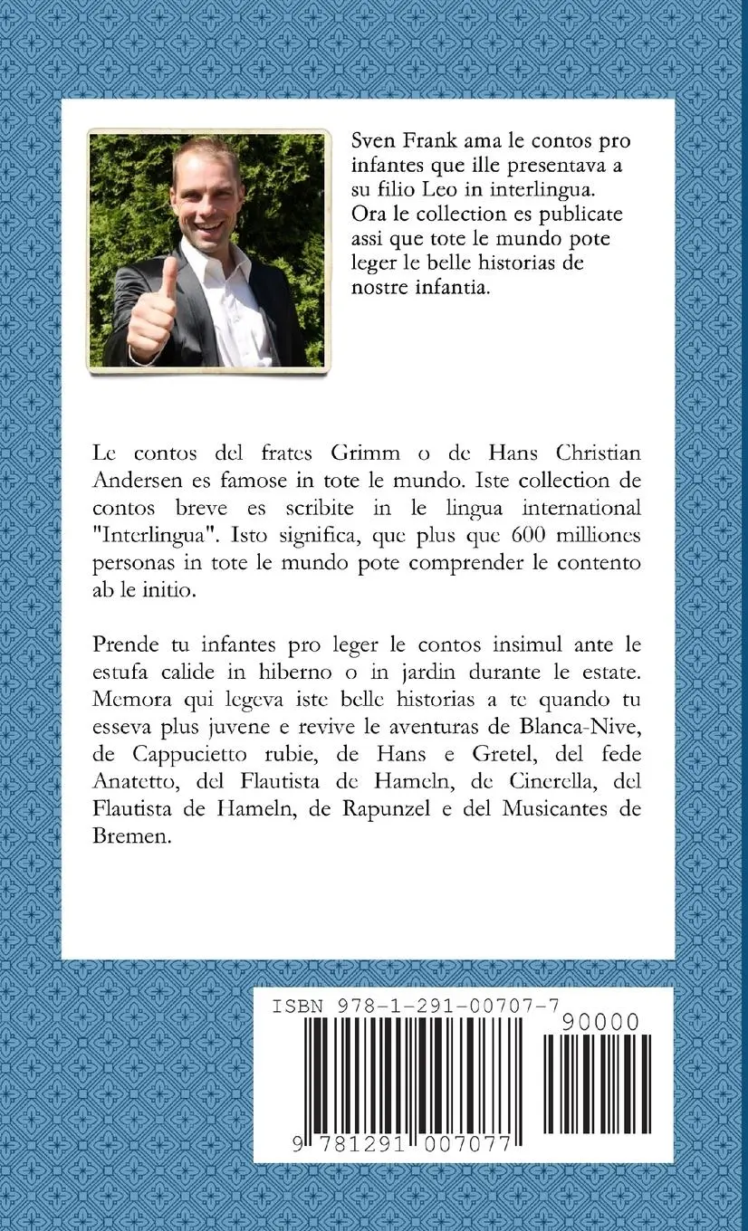 Rückseite: 9781291007077 | Contos in Interlingua | Sven Frank | Taschenbuch | 2012 | Lulu.com