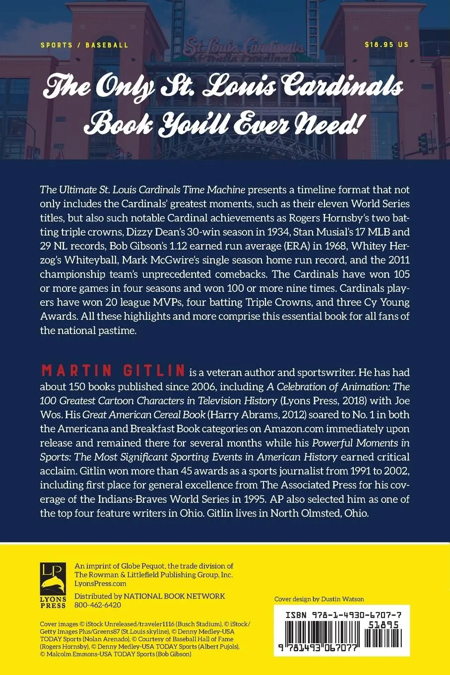 Rückseite: 9781493067077 | The Ultimate St. Louis Cardinals Time Machine Book | Martin Gitlin