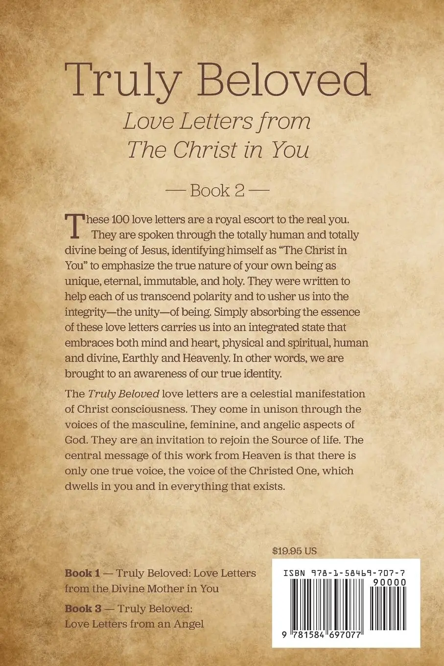 Rückseite: 9781584697077 | Truly Beloved | Love Letters from the Christ in You | Blaksley | Buch