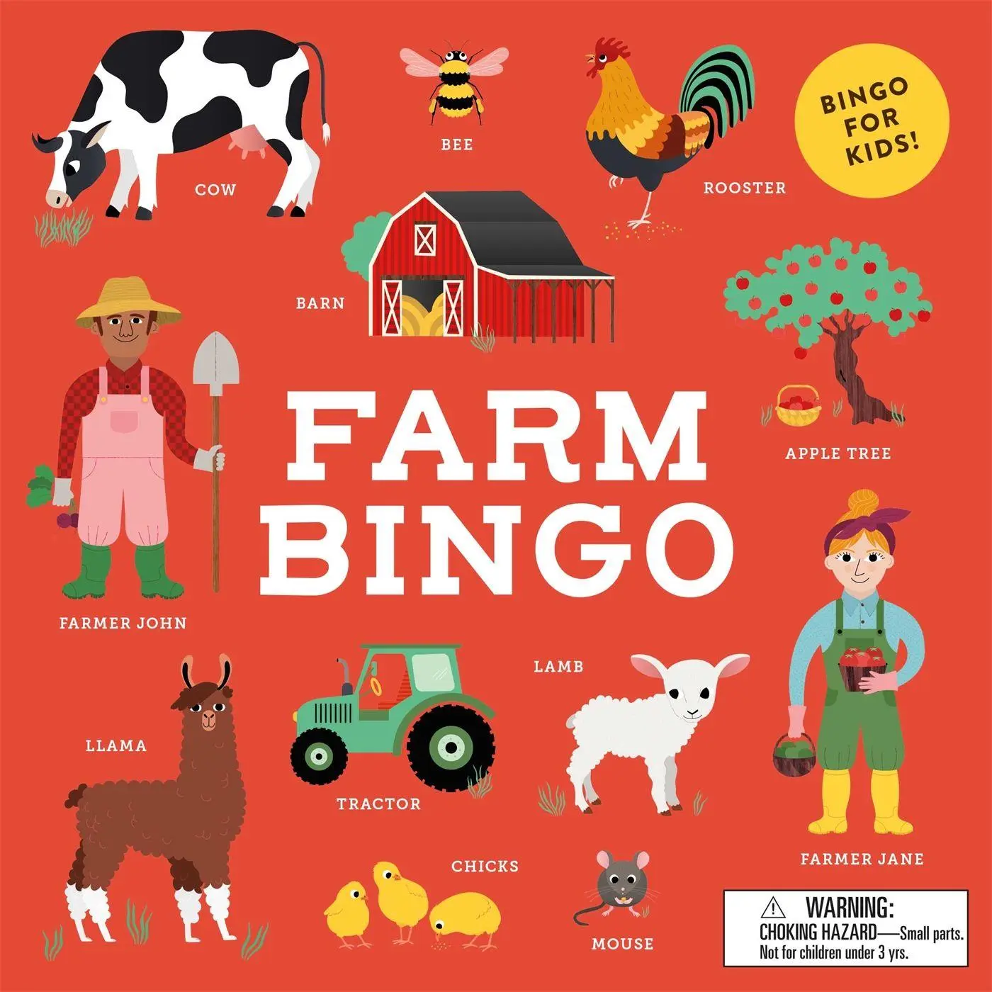 Cover: 9781786277077 | Farm Bingo | Caroline Selmes | Spiel | Englisch | 2021 | Laurence King