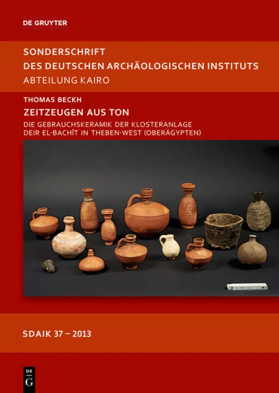 Cover: 9783110317077 | Zeitzeugen aus Ton | Thomas Beckh | Buch | XII | Deutsch | 2013