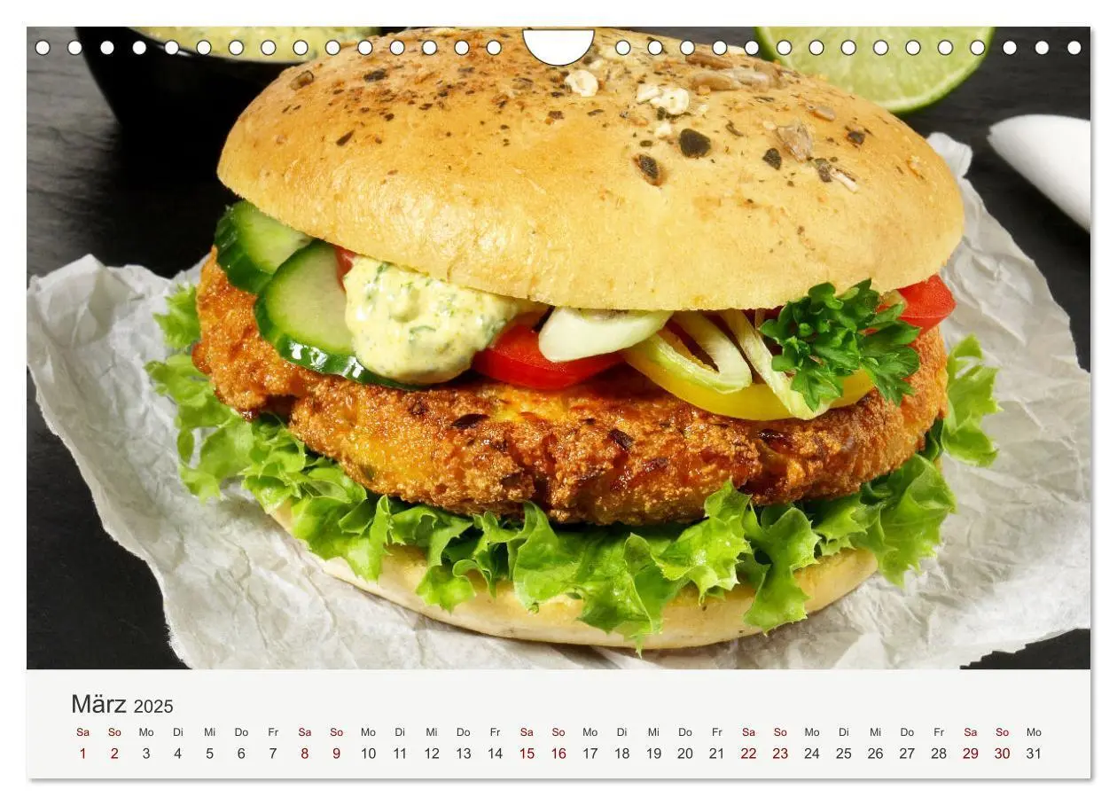 Bild: 9783435067077 | Vegan Food Kalender - Gerichte und Snacks (Wandkalender 2025 DIN A4...