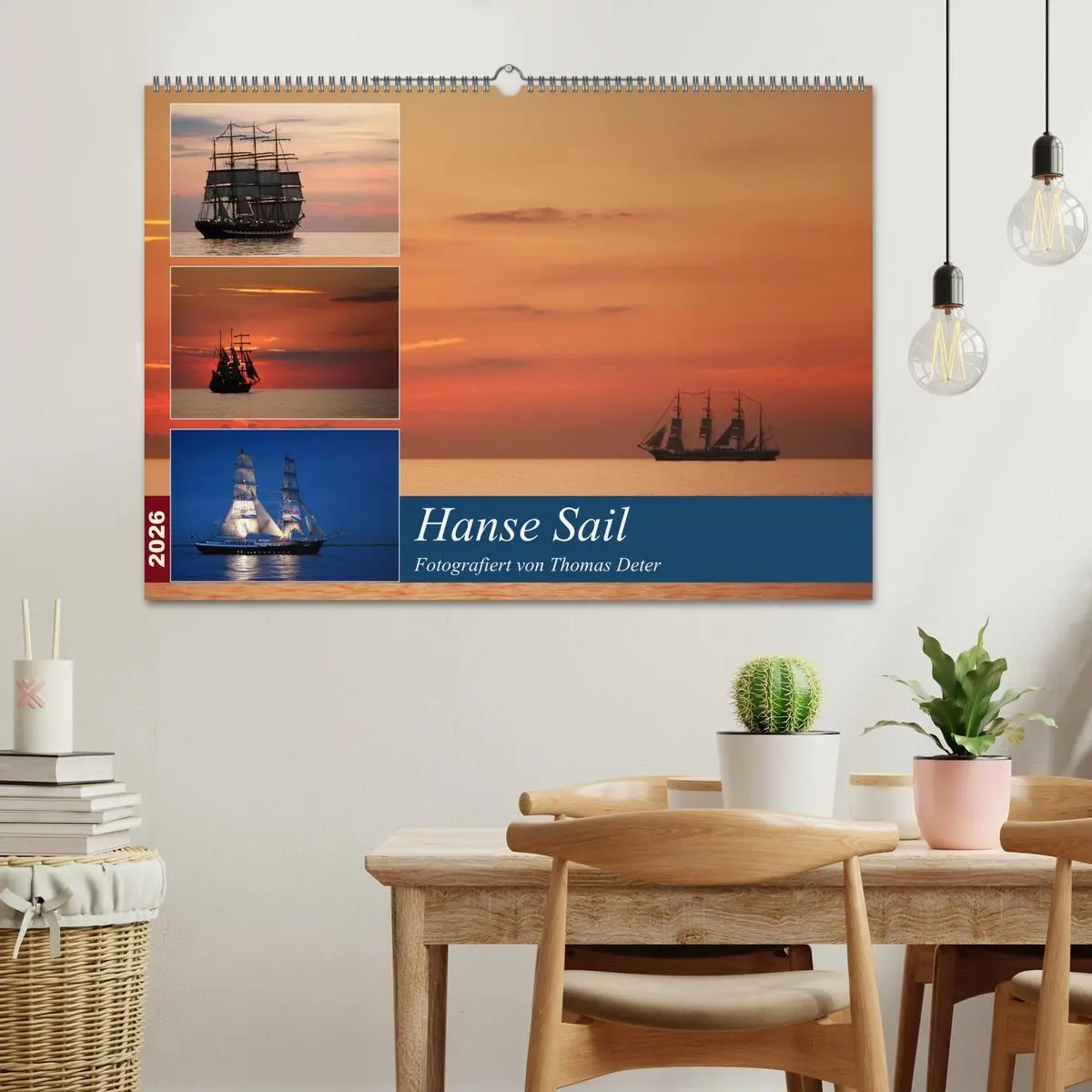 Bild: 9783516177077 | Hanse Sail (Wandkalender 2026 DIN A2 quer), CALVENDO Monatskalender