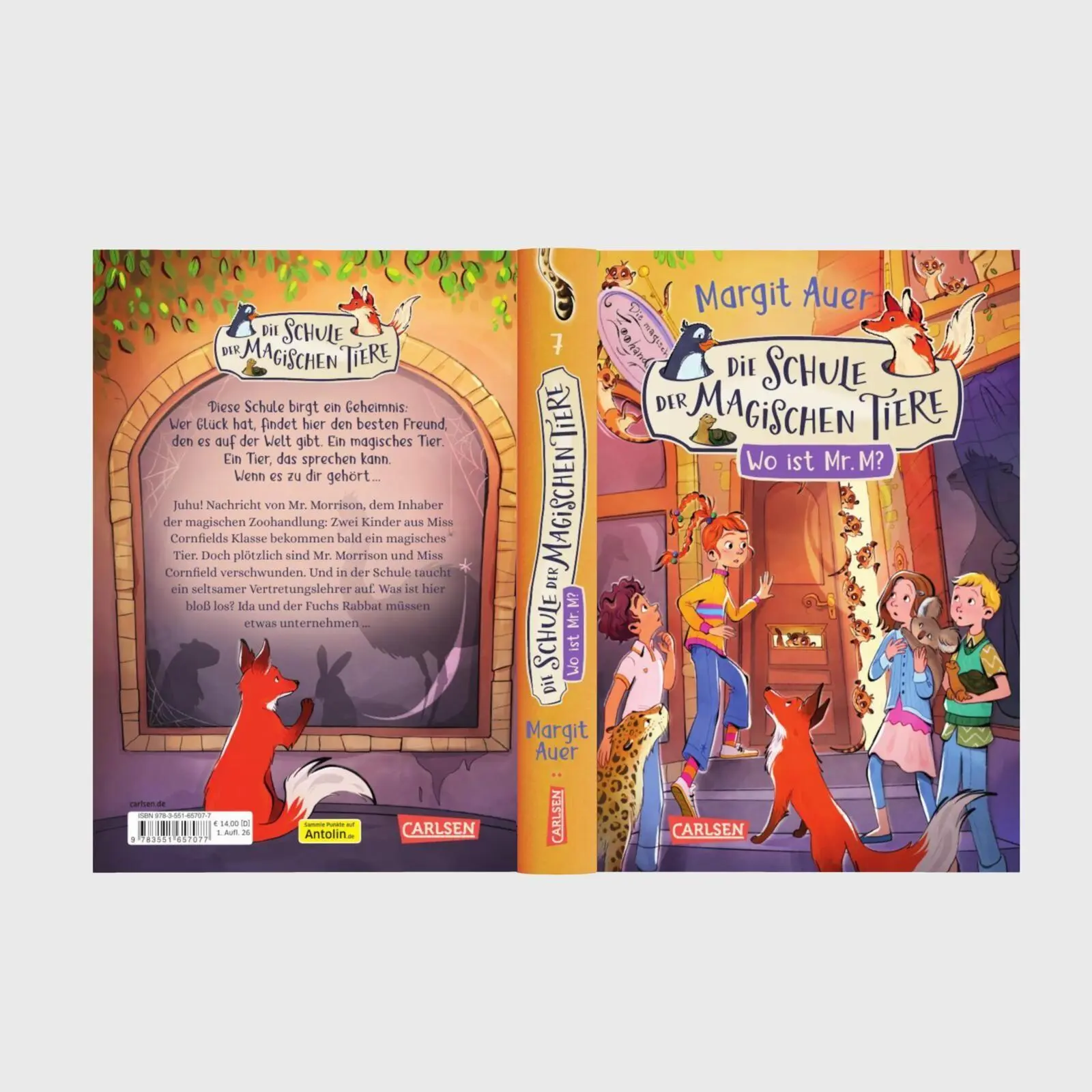 Bild: 9783551657077 | Die Schule der magischen Tiere Neuausgabe 7: Wo ist Mr. M? | Auer
