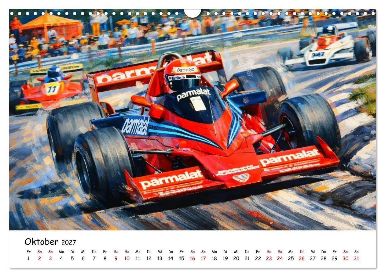 Bild: 9783594397077 | Racing in den 1970er Jahren (Wandkalender 2027 DIN A3 quer),...
