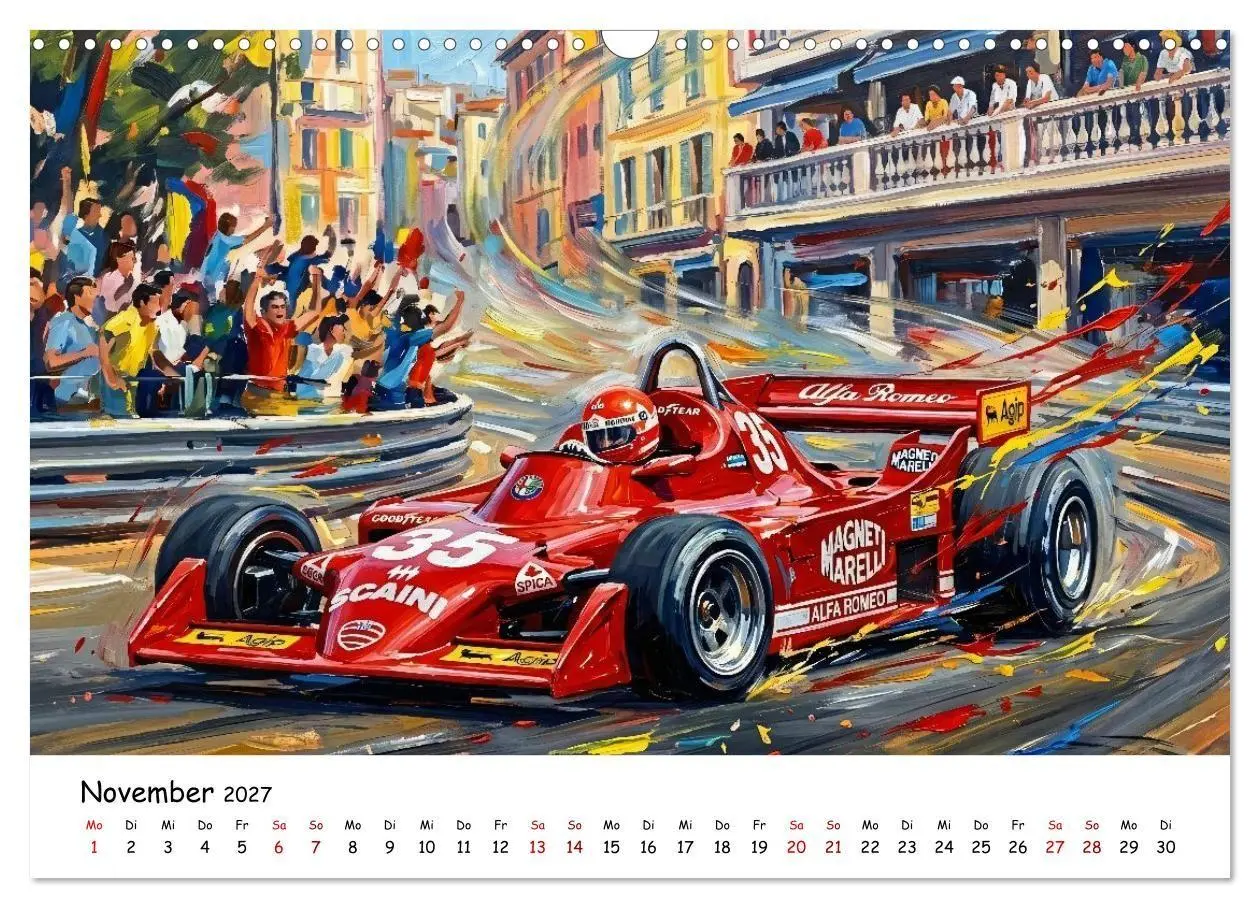 Bild: 9783594397077 | Racing in den 1970er Jahren (Wandkalender 2027 DIN A3 quer),...