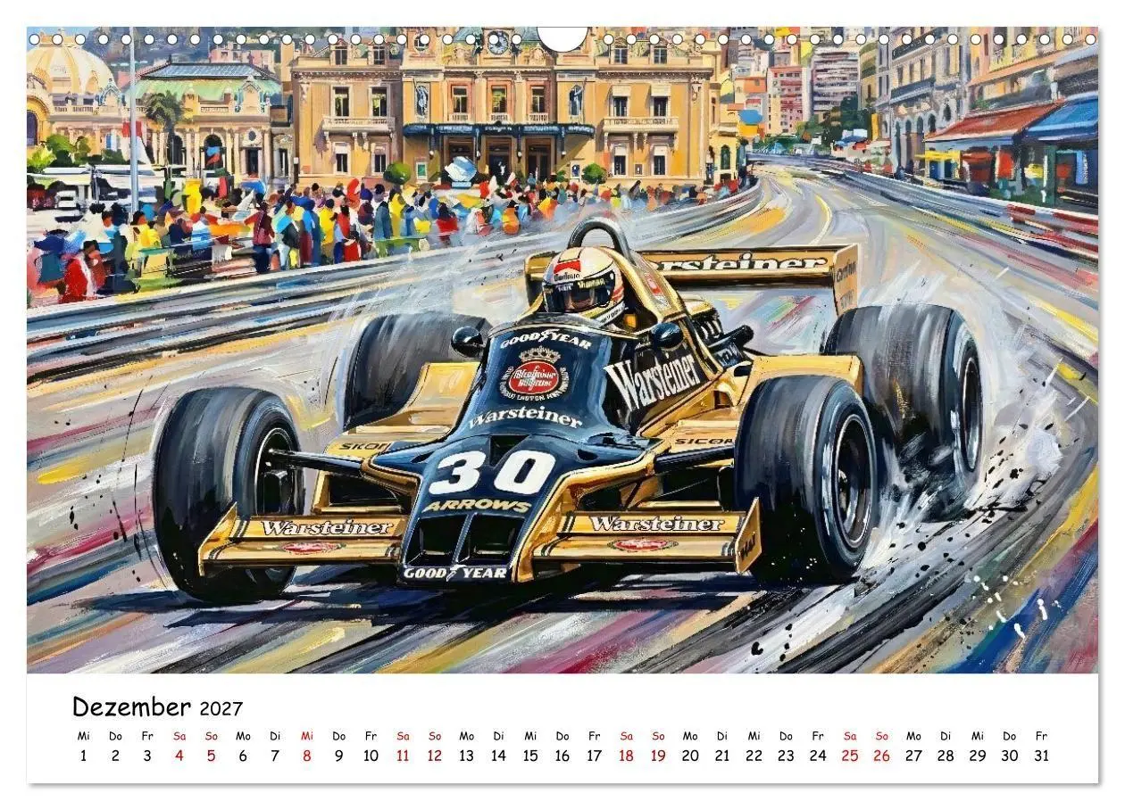 Bild: 9783594397077 | Racing in den 1970er Jahren (Wandkalender 2027 DIN A3 quer),...