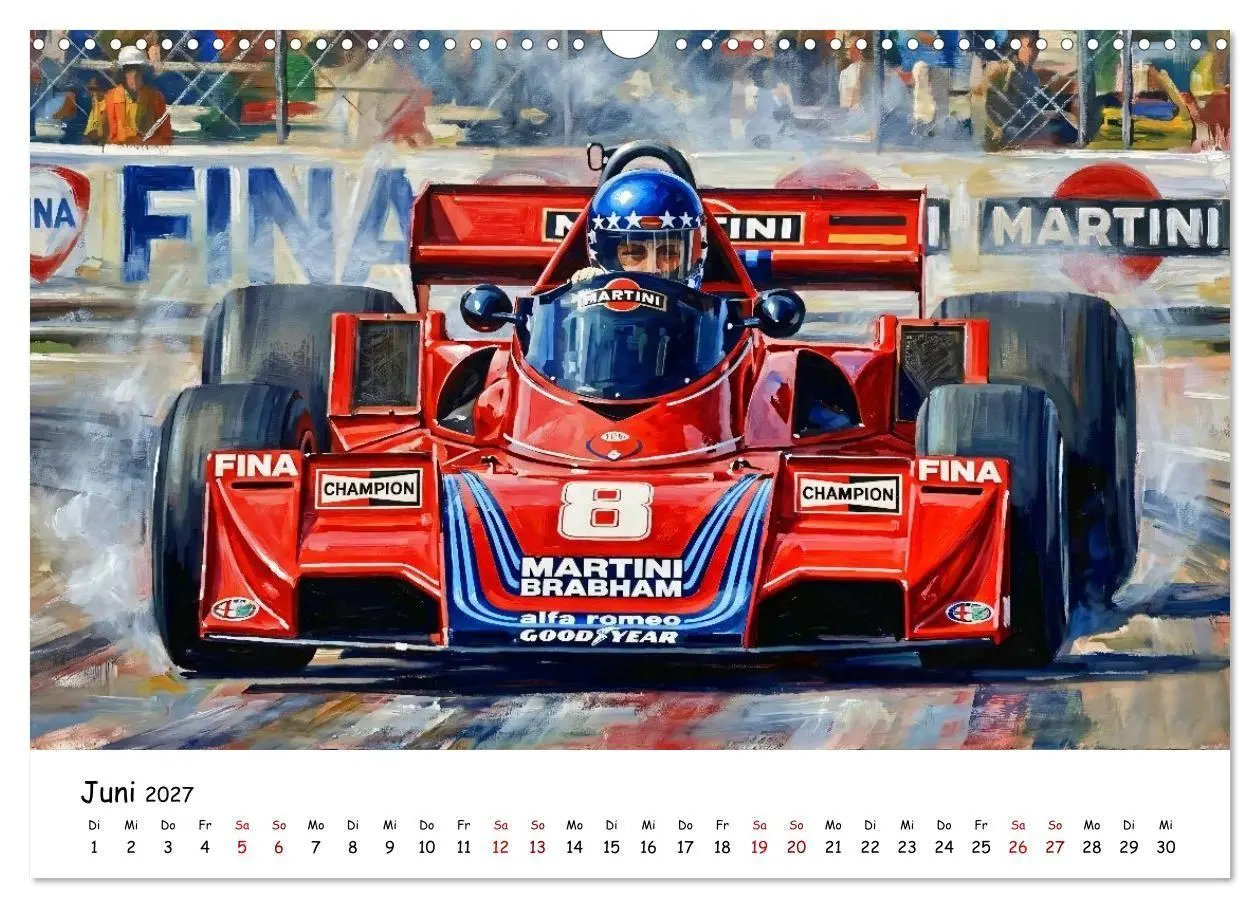Bild: 9783594397077 | Racing in den 1970er Jahren (Wandkalender 2027 DIN A3 quer),...