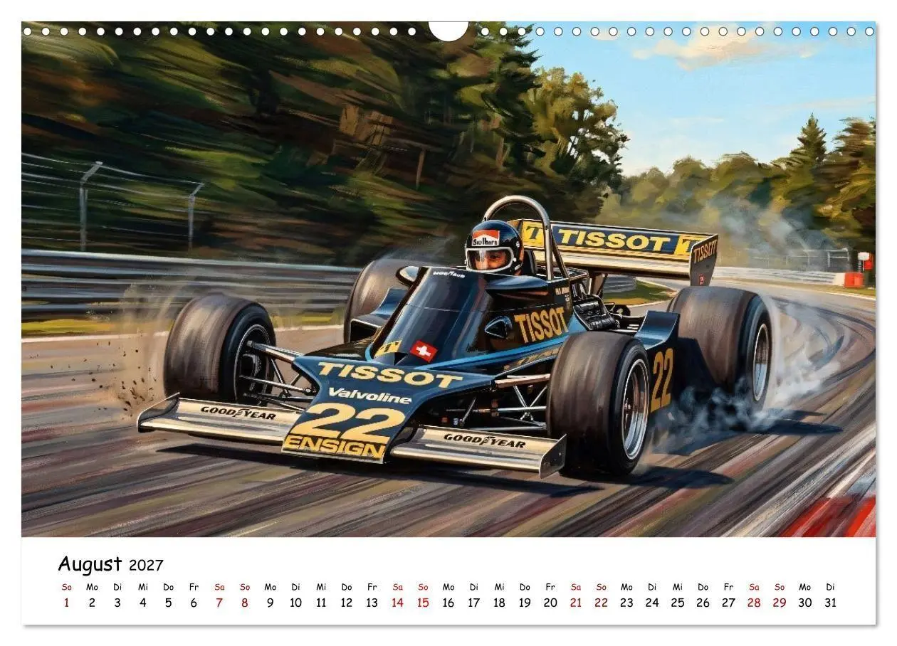 Bild: 9783594397077 | Racing in den 1970er Jahren (Wandkalender 2027 DIN A3 quer),...