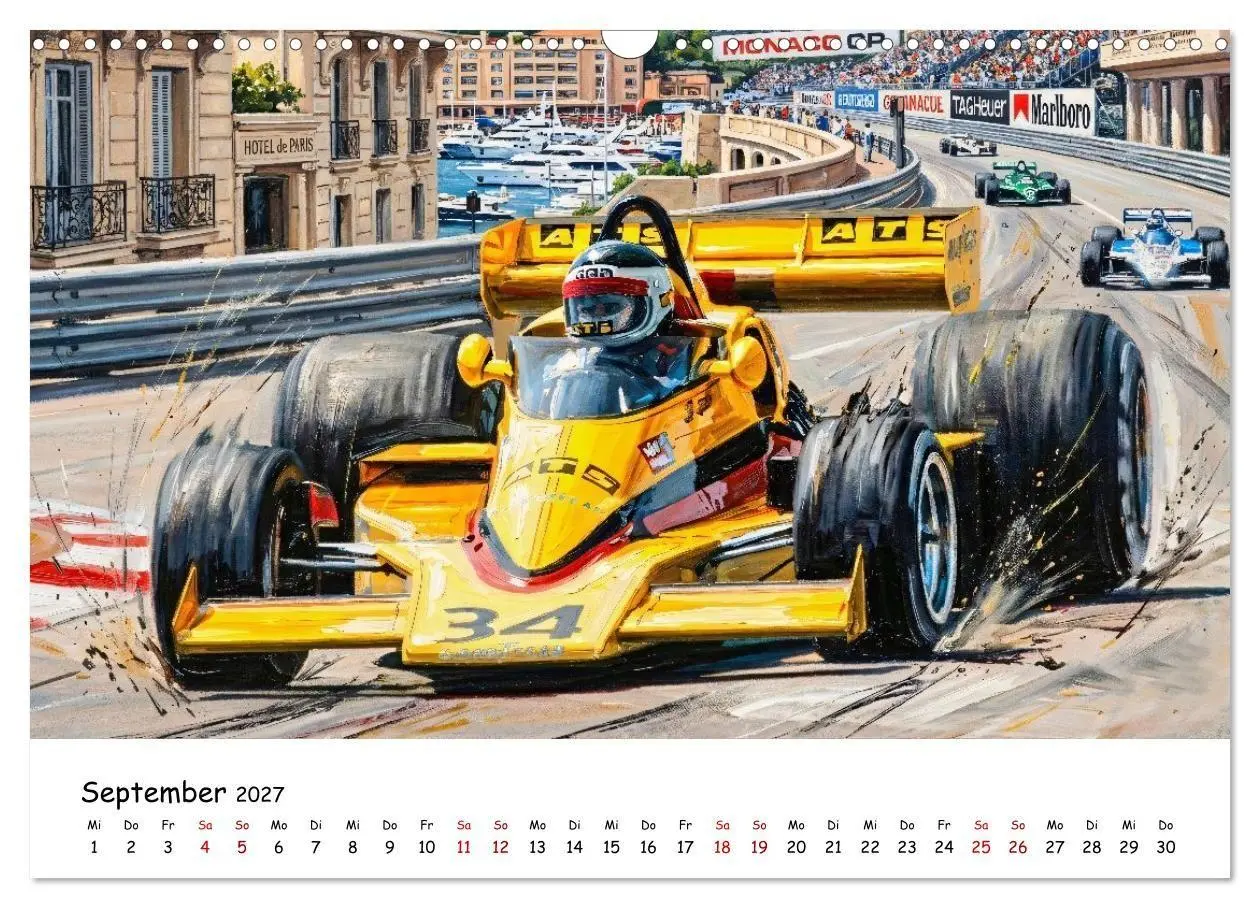 Bild: 9783594397077 | Racing in den 1970er Jahren (Wandkalender 2027 DIN A3 quer),...