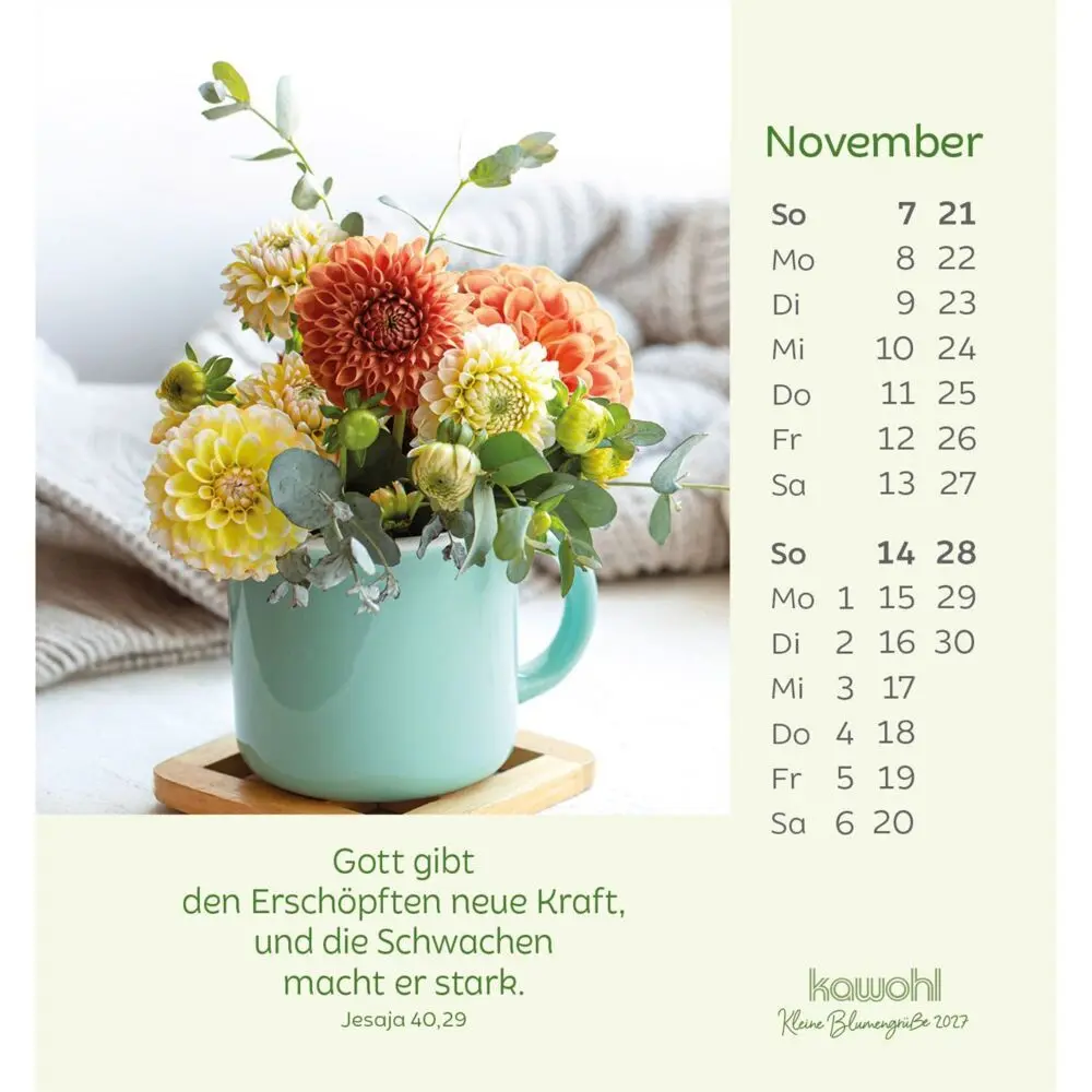 Bild: 9783754847077 | Kleine Blumengrüße 2027 | Kalender | Spiralbindung | 14 S. | Deutsch