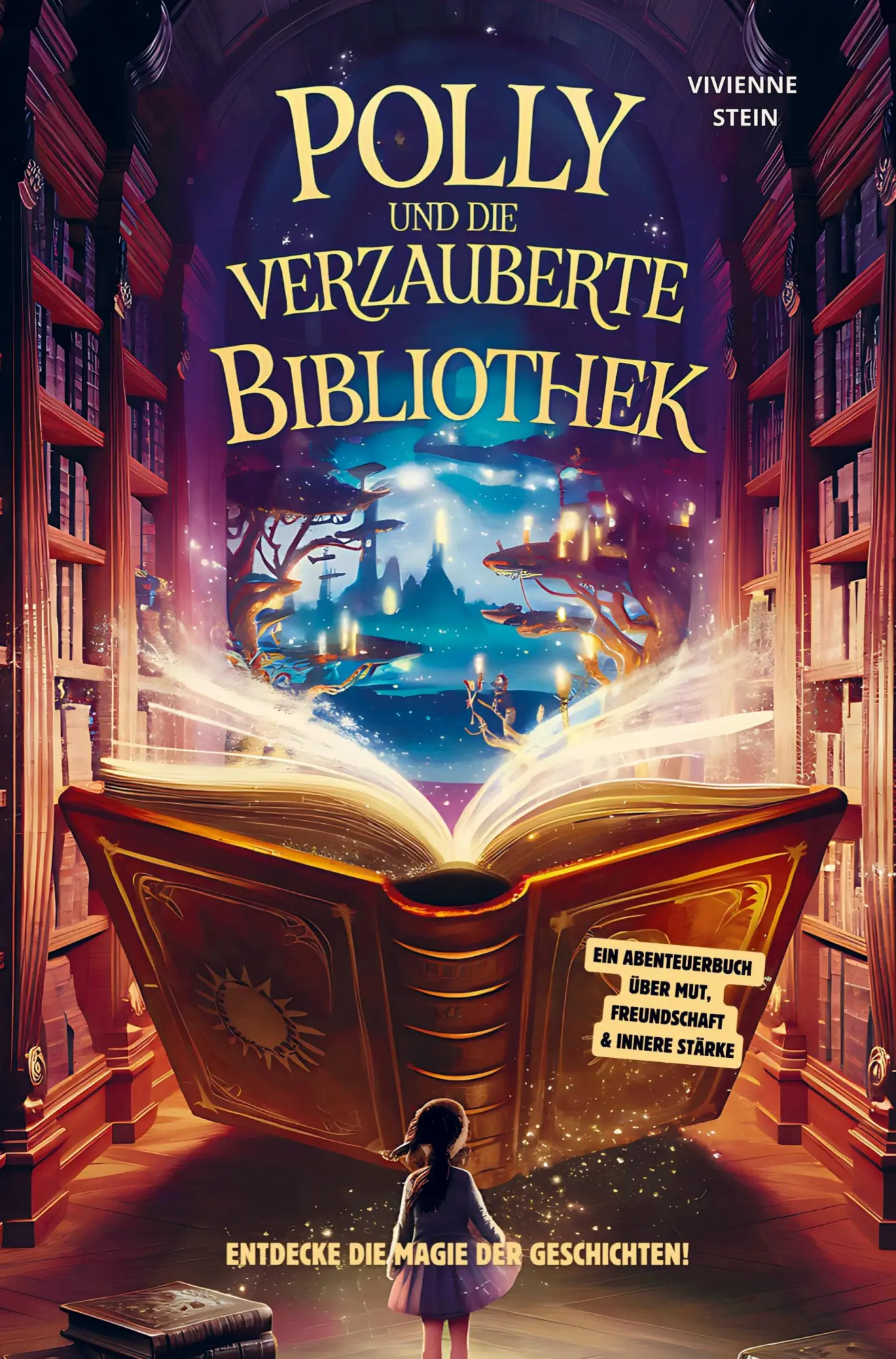 Cover: 9783911637077 | Polly und die verzauberte Bibliothek: Entdecke die Magie der...