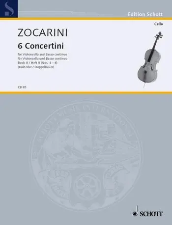 Cover: 9790001017077 | Concertini 2 (4-6) | Matteo Zocarini | Buch | Schott Music