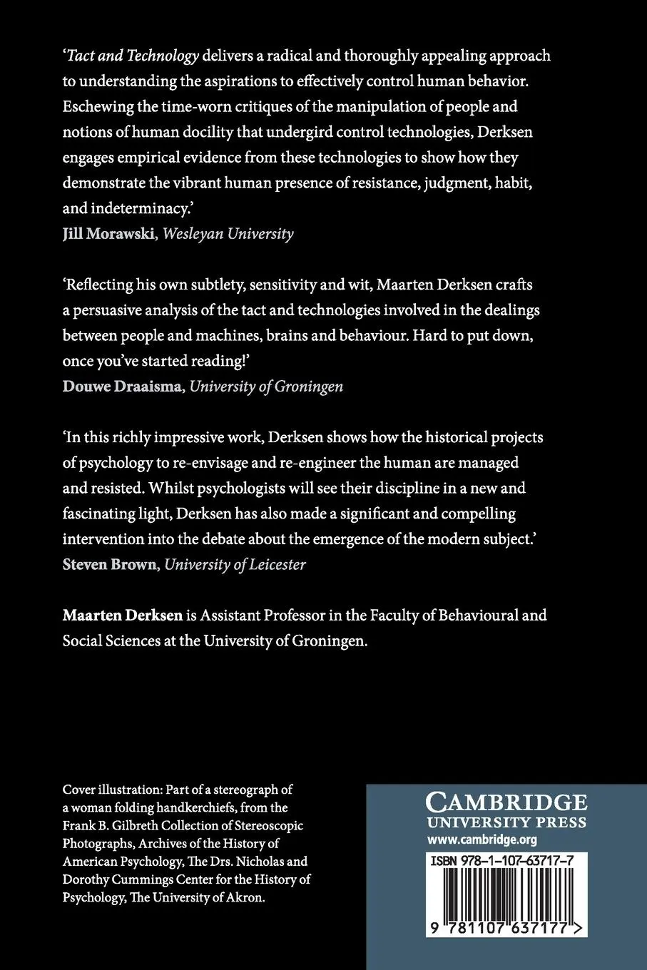 Rückseite: 9781107637177 | Histories of Human Engineering | Maarten Derksen | Taschenbuch | 2019