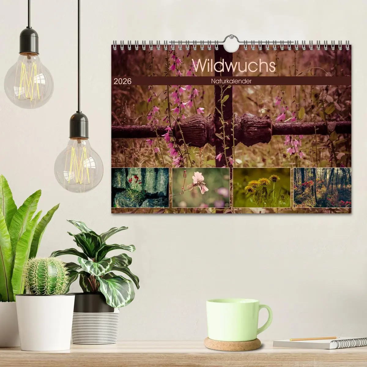 Bild: 9783457907177 | Wildwuchs 2026 (Wandkalender 2026 DIN A4 quer), CALVENDO...