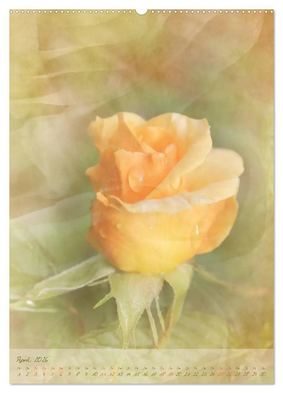 Bild: 9783516477177 | Vintage Flowers (hochwertiger Premium Wandkalender 2026 DIN A2...
