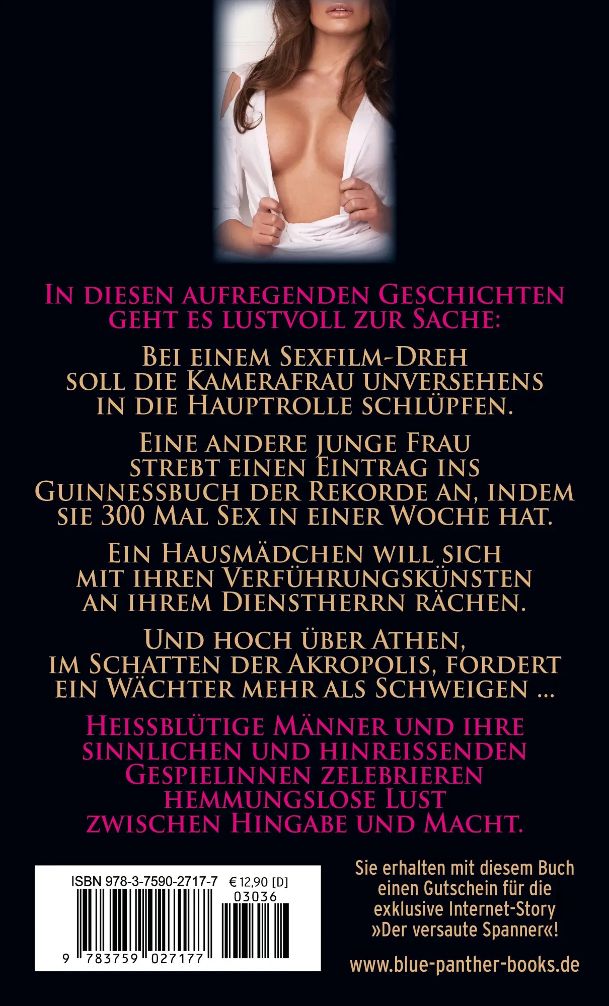 Rückseite: 9783759027177 | Junge Frauen: schamlos, frech und wollüstig! Erotische Geschichten