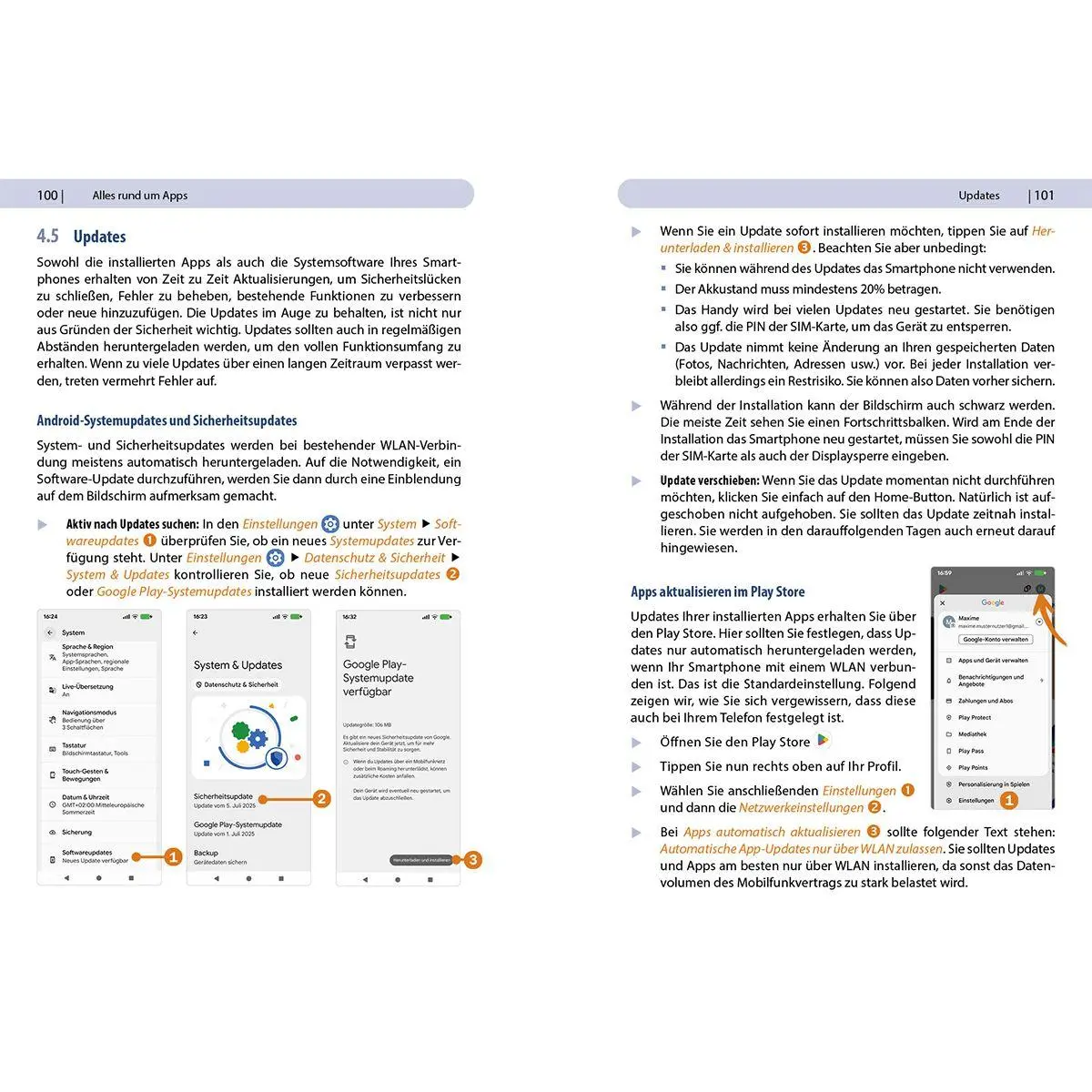 Bild: 9783832807177 | Android 16 - Der schnelle Smartphone-Einstieg - Für Einsteiger ohne...
