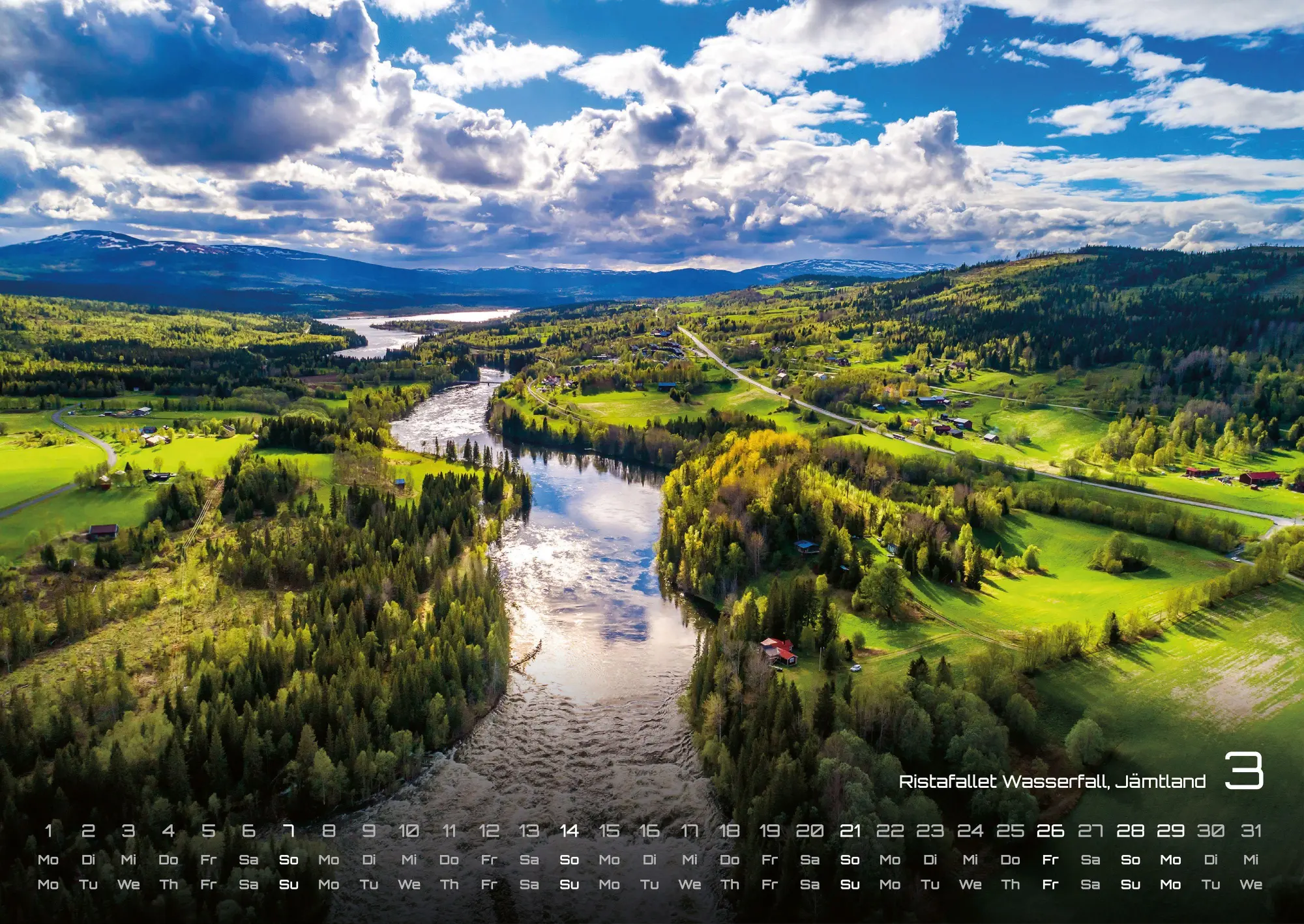 Bild: 9783986737177 | Schweden - Magie des Nordens - 2027 - Kalender DIN A2 | GP-Fever. de
