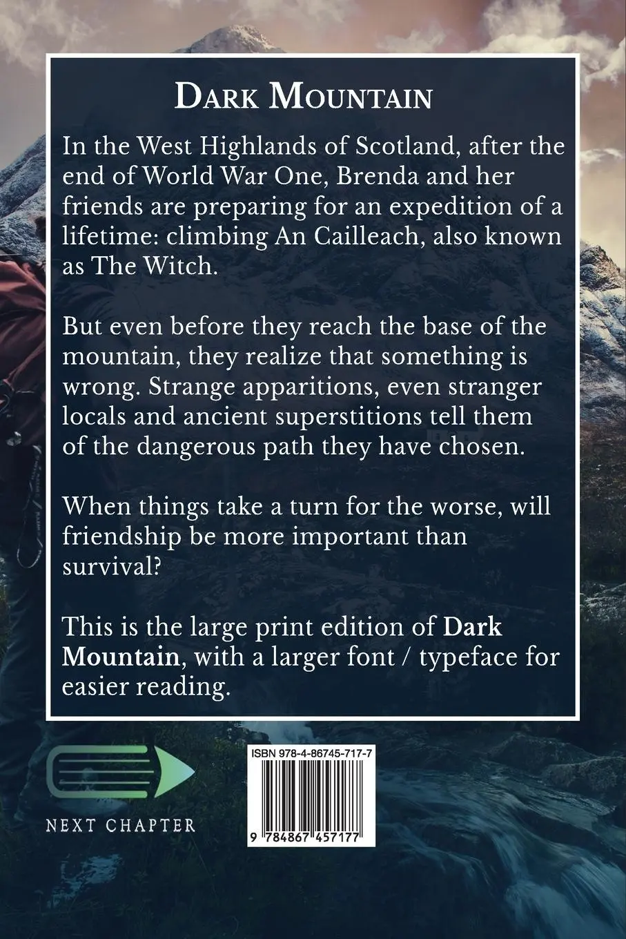 Rückseite: 9784867457177 | Dark Mountain | Helen Susan Swift | Taschenbuch | Englisch | 2021