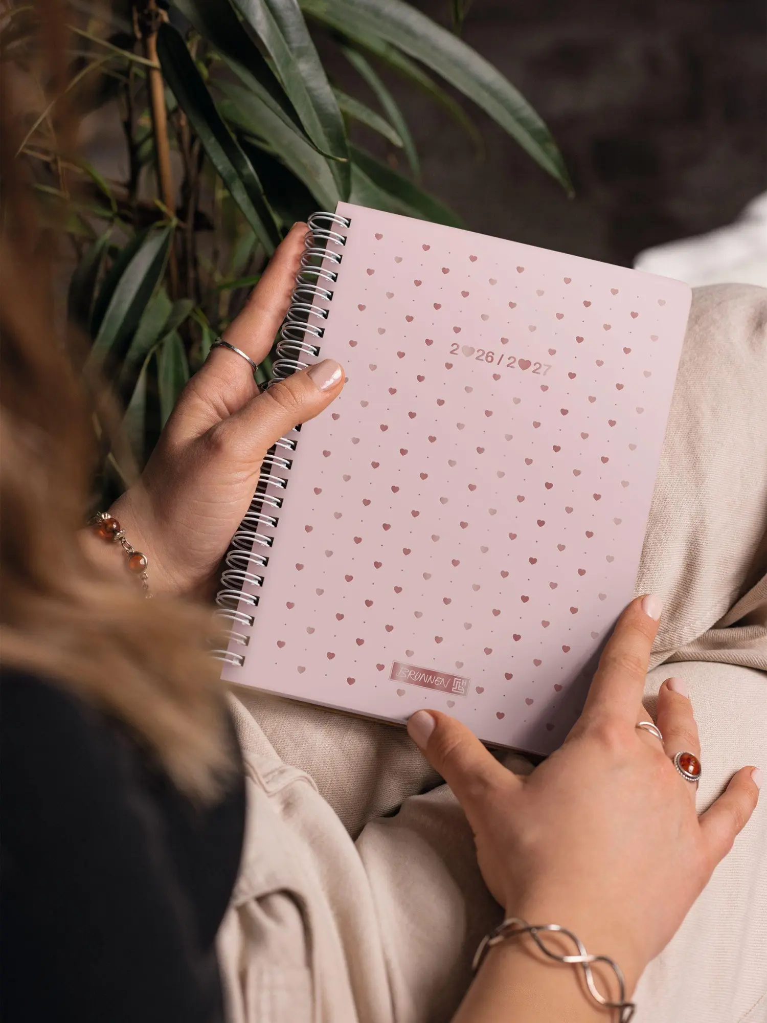 Bild: 4061947157277 | Schülerkalender Style 2026/2027 "Pretty Pink" A5, Kunststoff | Buch