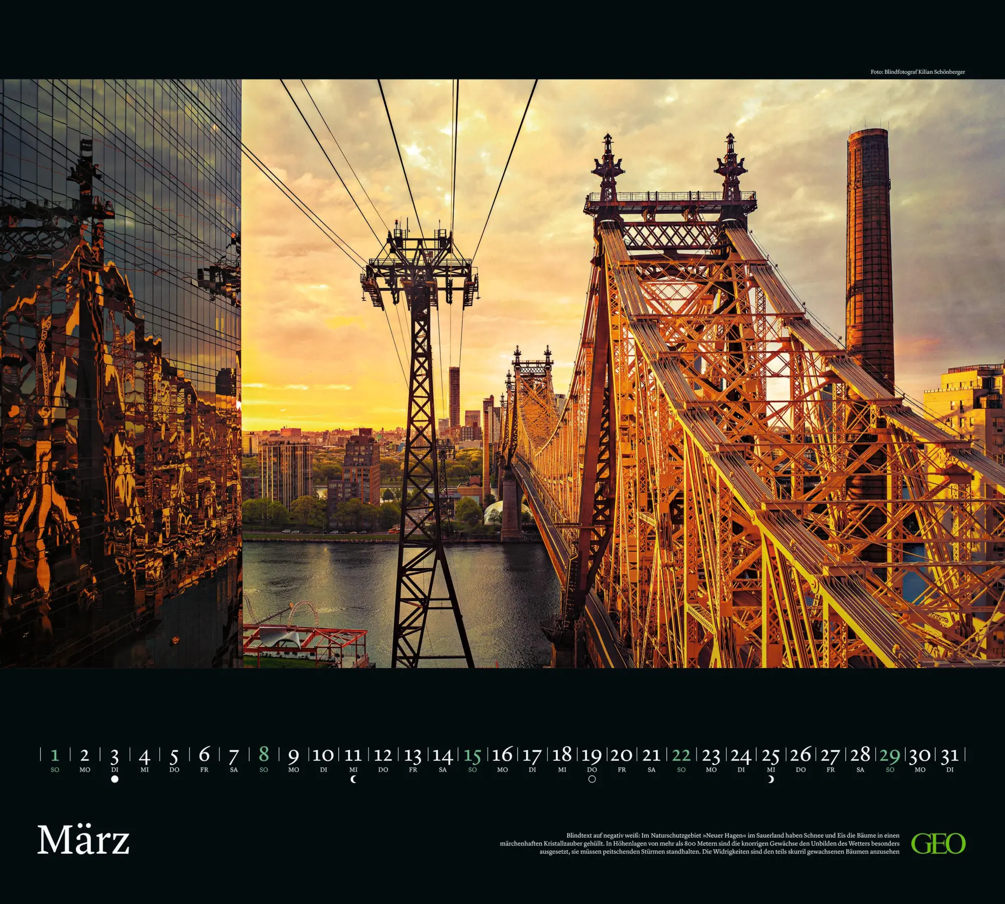 Bild: 4069095007277 | GEO New York 2026 | Wand-Kalender - Reise-Kalender - Poster-Kalender