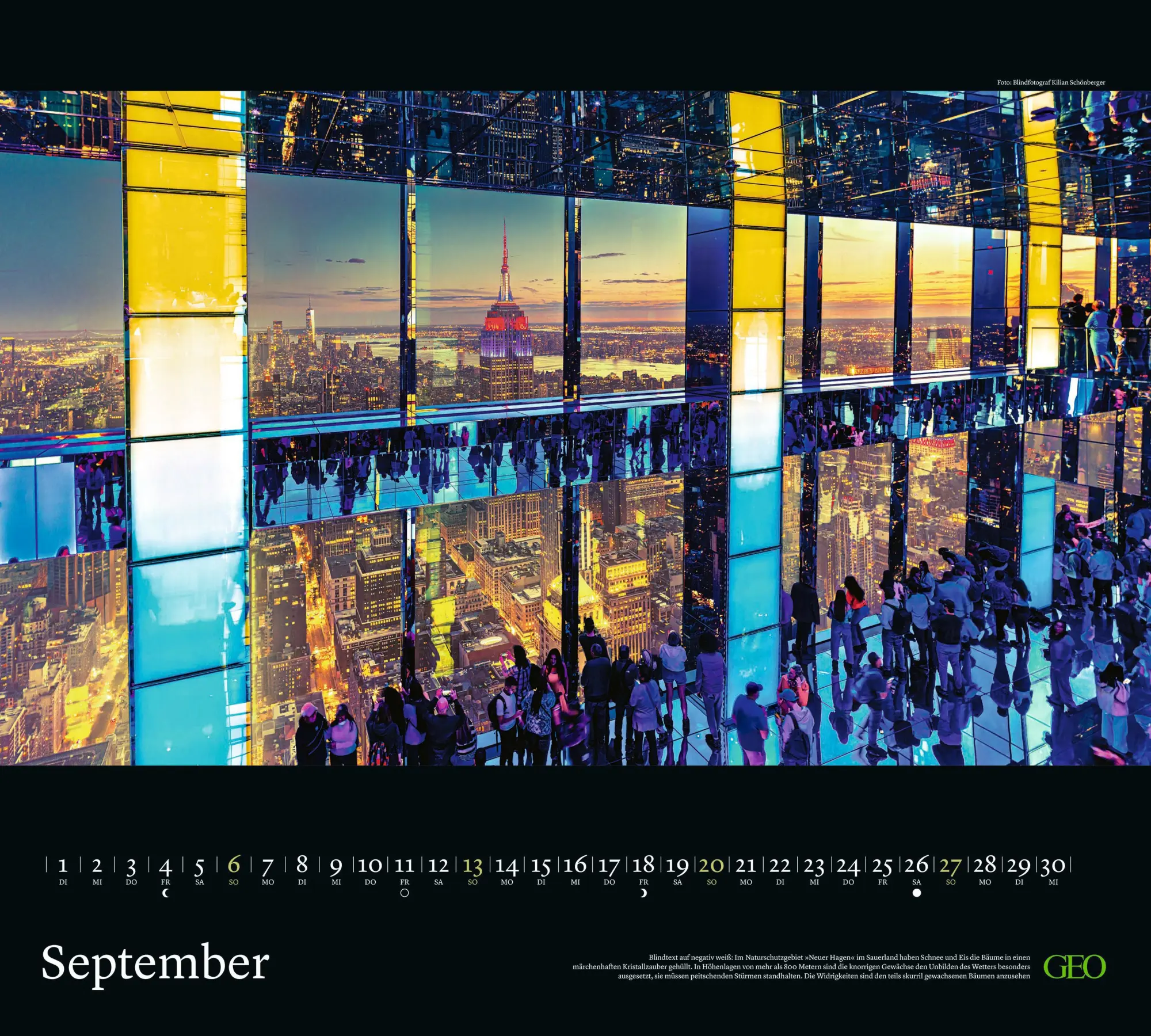 Bild: 4069095007277 | GEO New York 2026 | Wand-Kalender - Reise-Kalender - Poster-Kalender