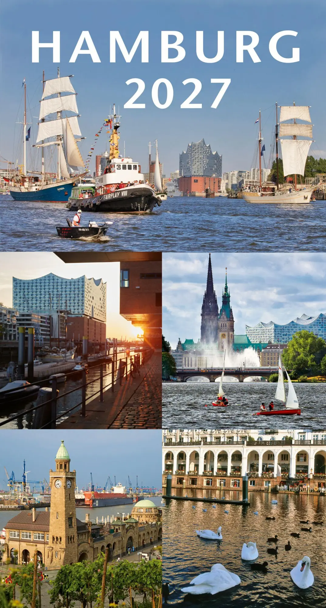 Cover: 4250000977277 | HAMBURG 2027. 3-Monats-Tischkalender | René Menges | Kalender | 2027