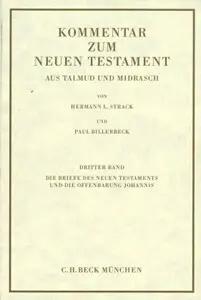 Cover: 9783406027277 | Kommentar zum Neuen Testament aus Talmud und Midrasch Bd. 3: Die...