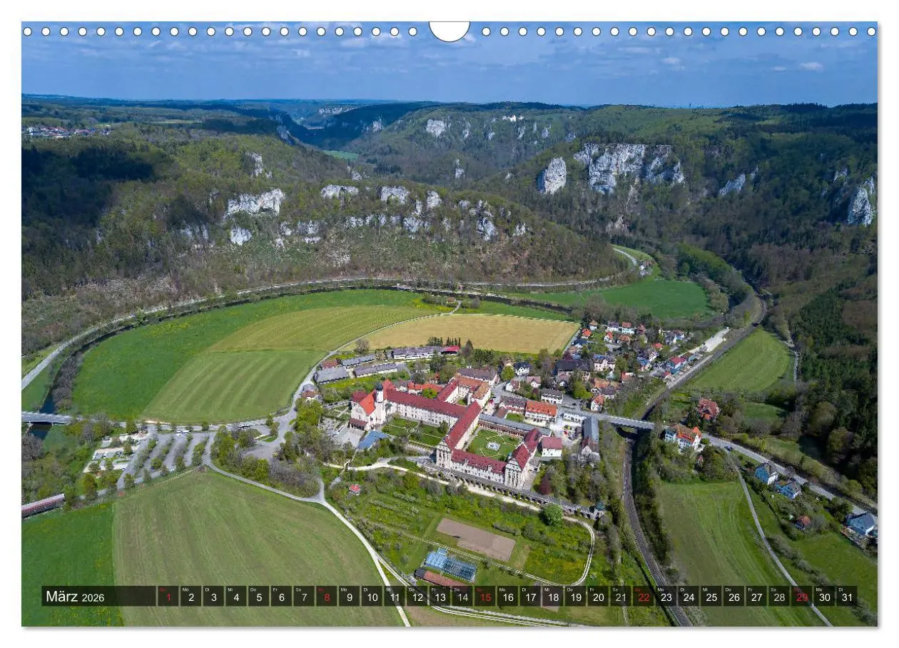 Bild: 9783457757277 | Mein Donautal aus der Luft (Wandkalender 2026 DIN A3 quer),...