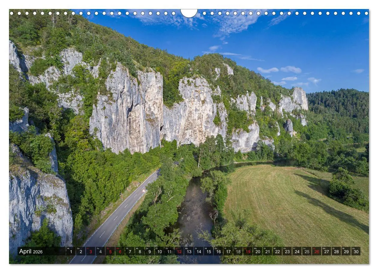 Bild: 9783457757277 | Mein Donautal aus der Luft (Wandkalender 2026 DIN A3 quer),...