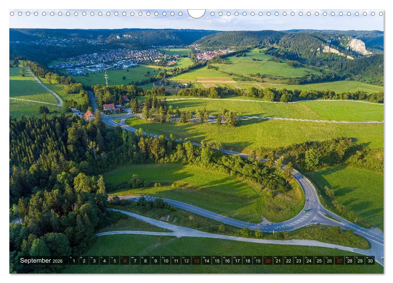 Bild: 9783457757277 | Mein Donautal aus der Luft (Wandkalender 2026 DIN A3 quer),...