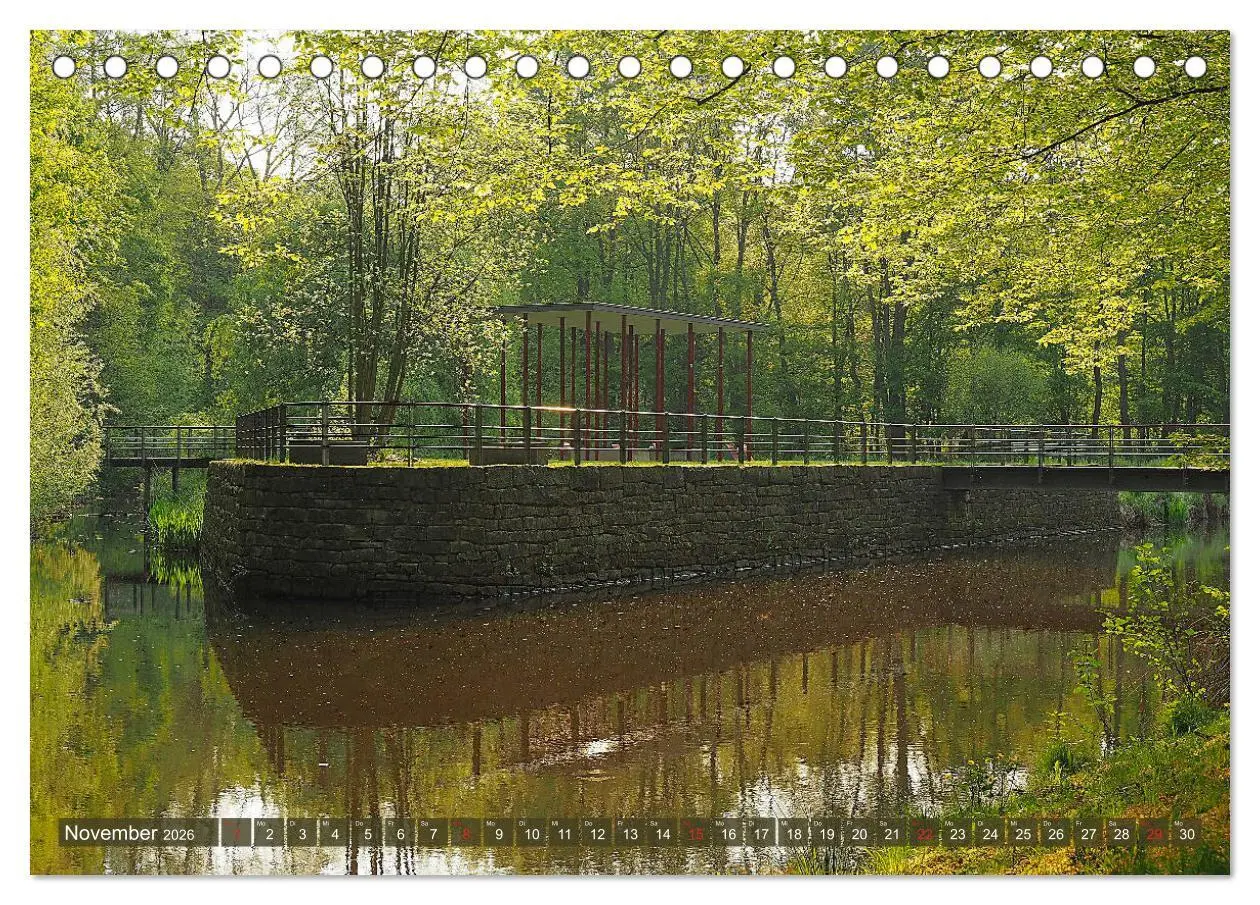 Bild: 9783457827277 | Impressionen - Gütersloh entlang der Dalke (Tischkalender 2026 DIN...