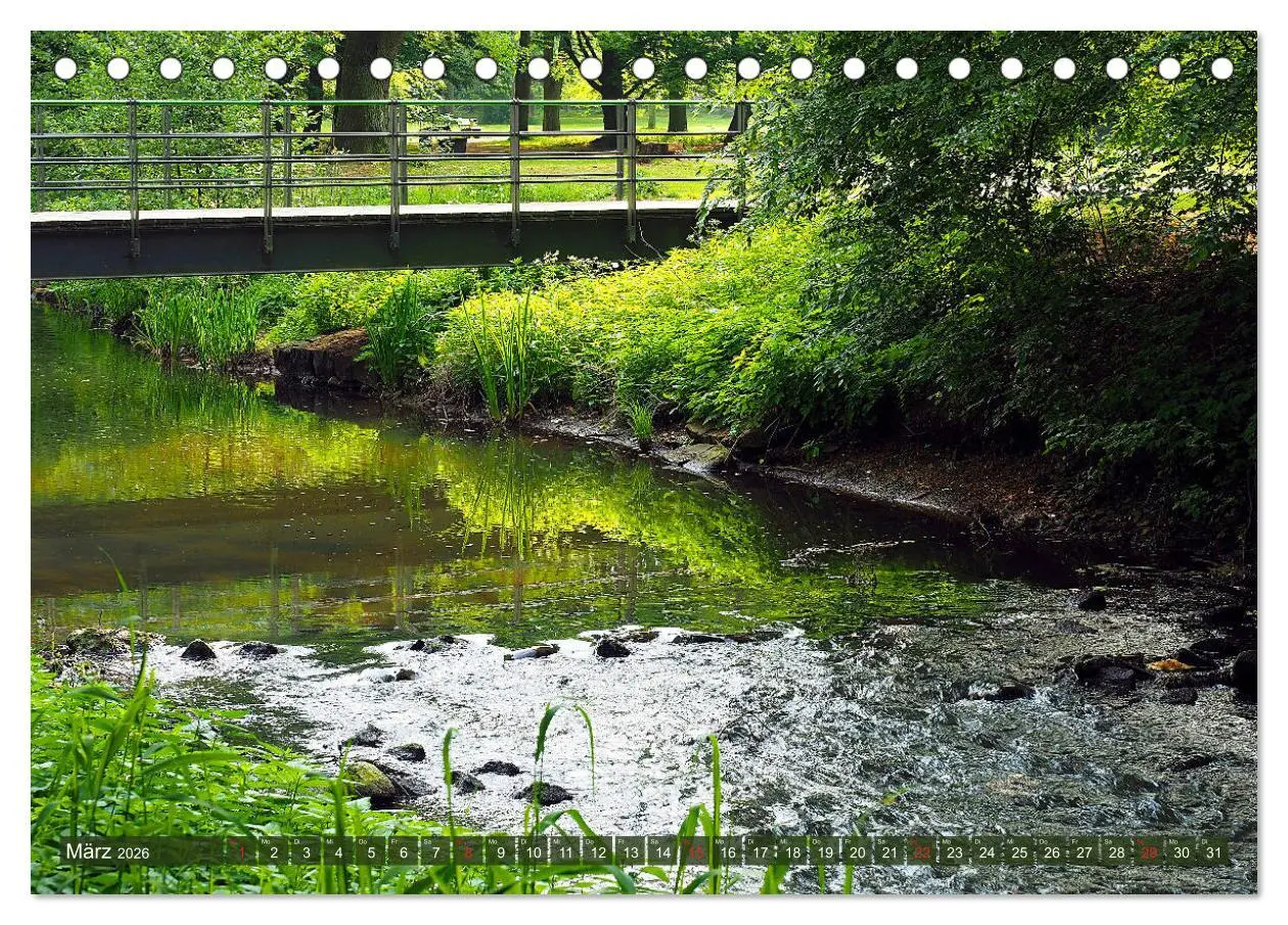 Bild: 9783457827277 | Impressionen - Gütersloh entlang der Dalke (Tischkalender 2026 DIN...