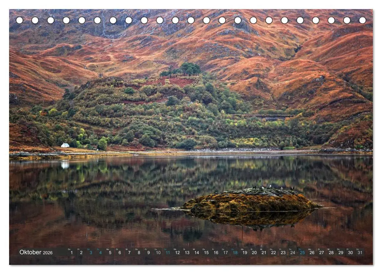 Bild: 9783516157277 | Abenteuer Schottland (Tischkalender 2026 DIN A5 quer), CALVENDO...