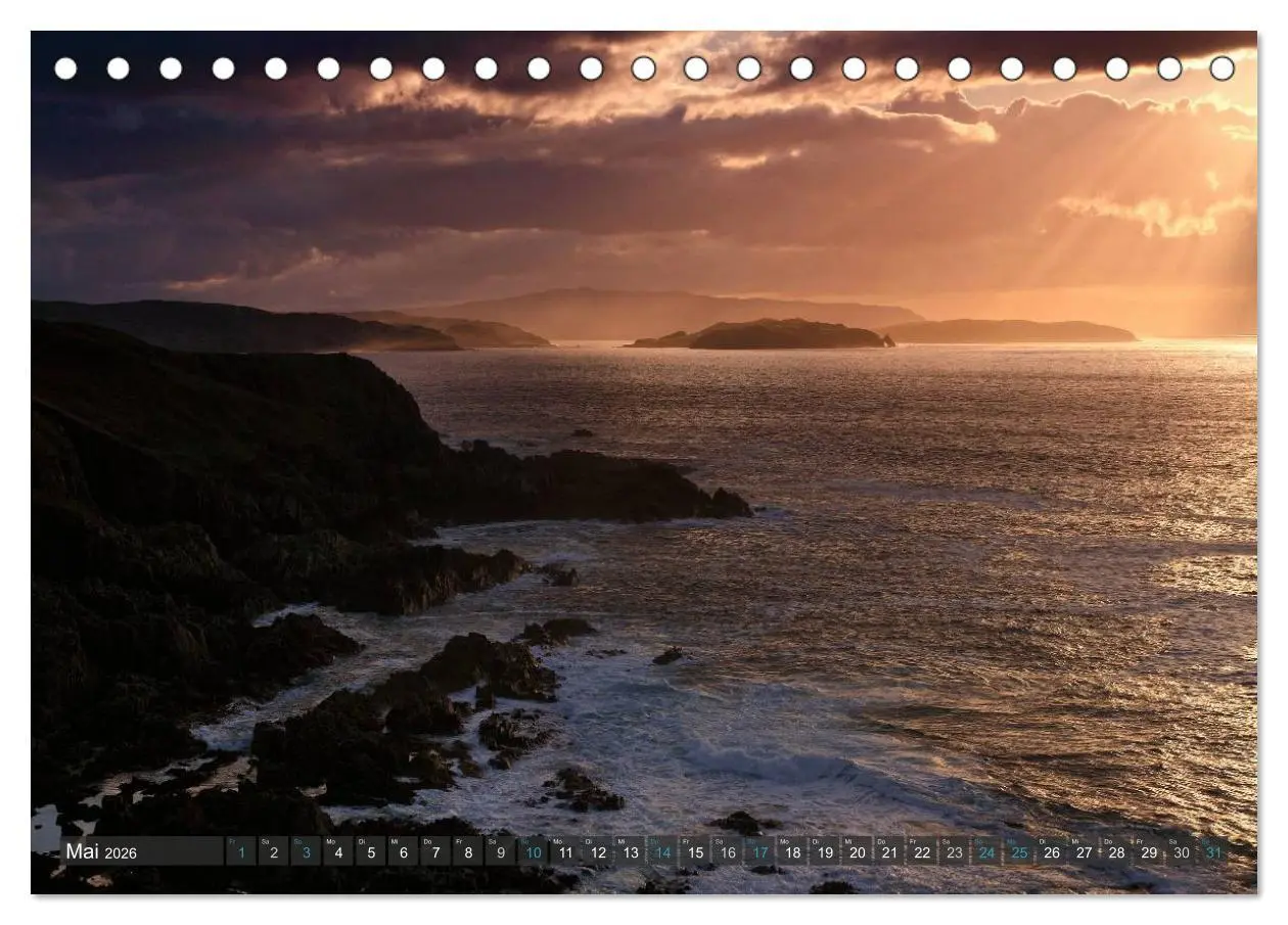 Bild: 9783516157277 | Abenteuer Schottland (Tischkalender 2026 DIN A5 quer), CALVENDO...